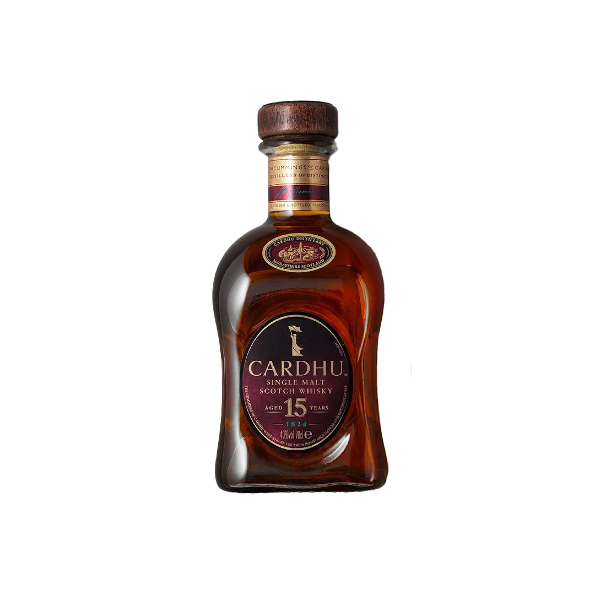 Cardhu 15 Year Old Single Malt Scotch Whisky, 70cl