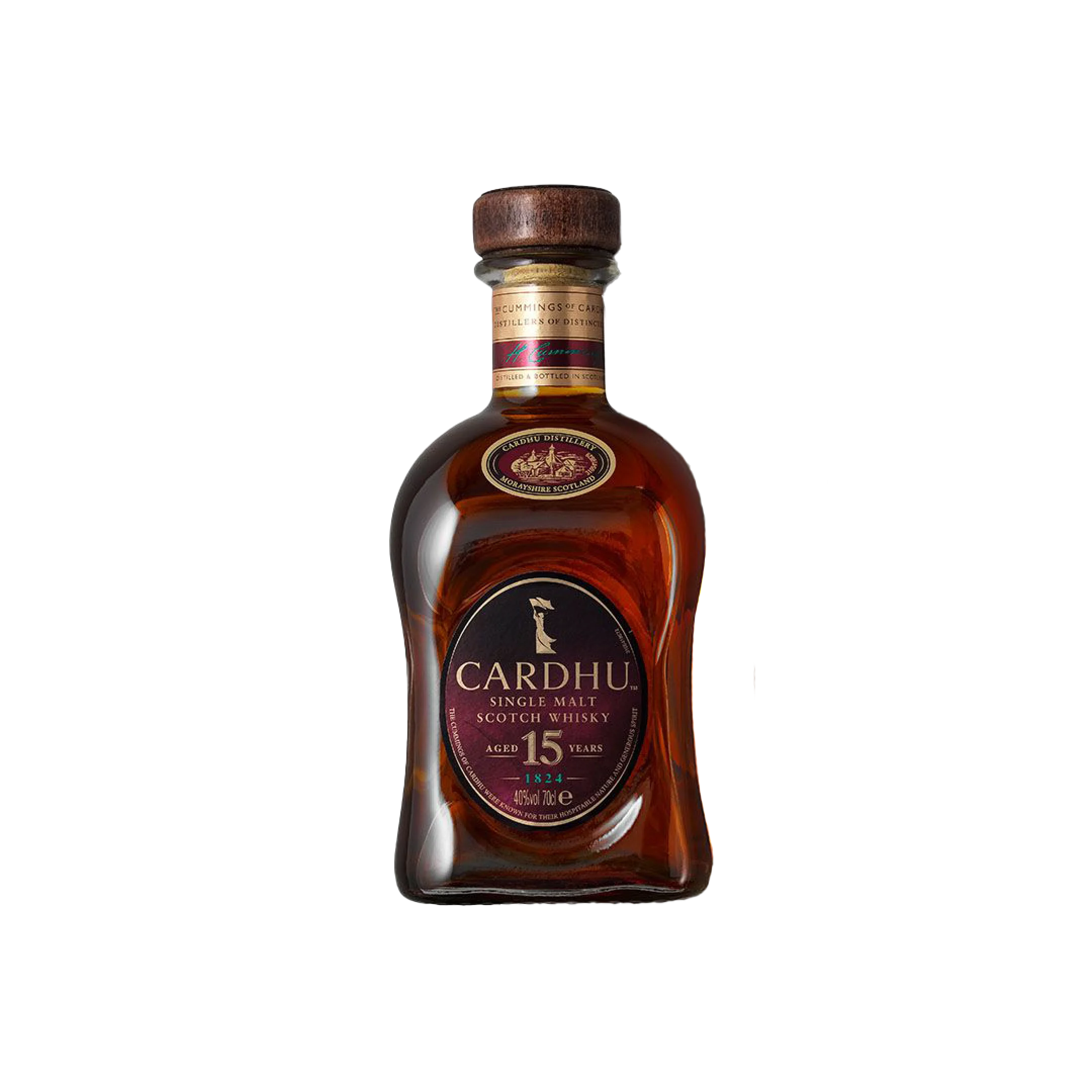 Cardhu 15 Year Old Single Malt Scotch Whisky, 70cl