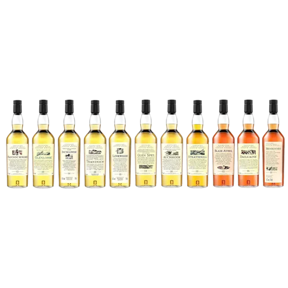Flora en Fauna Single Malt Whisky Collectie, 11x70cl