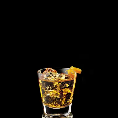 Rusty Nail Cocktail in a glass