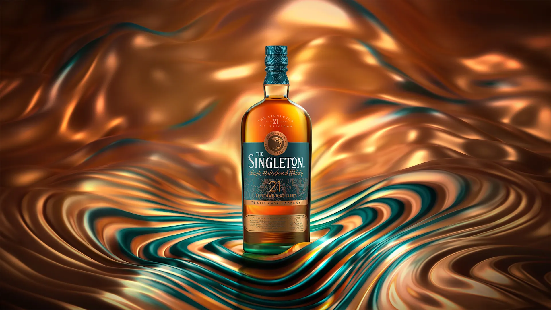 The Singleton of Dufftown 21 Year Old Hero