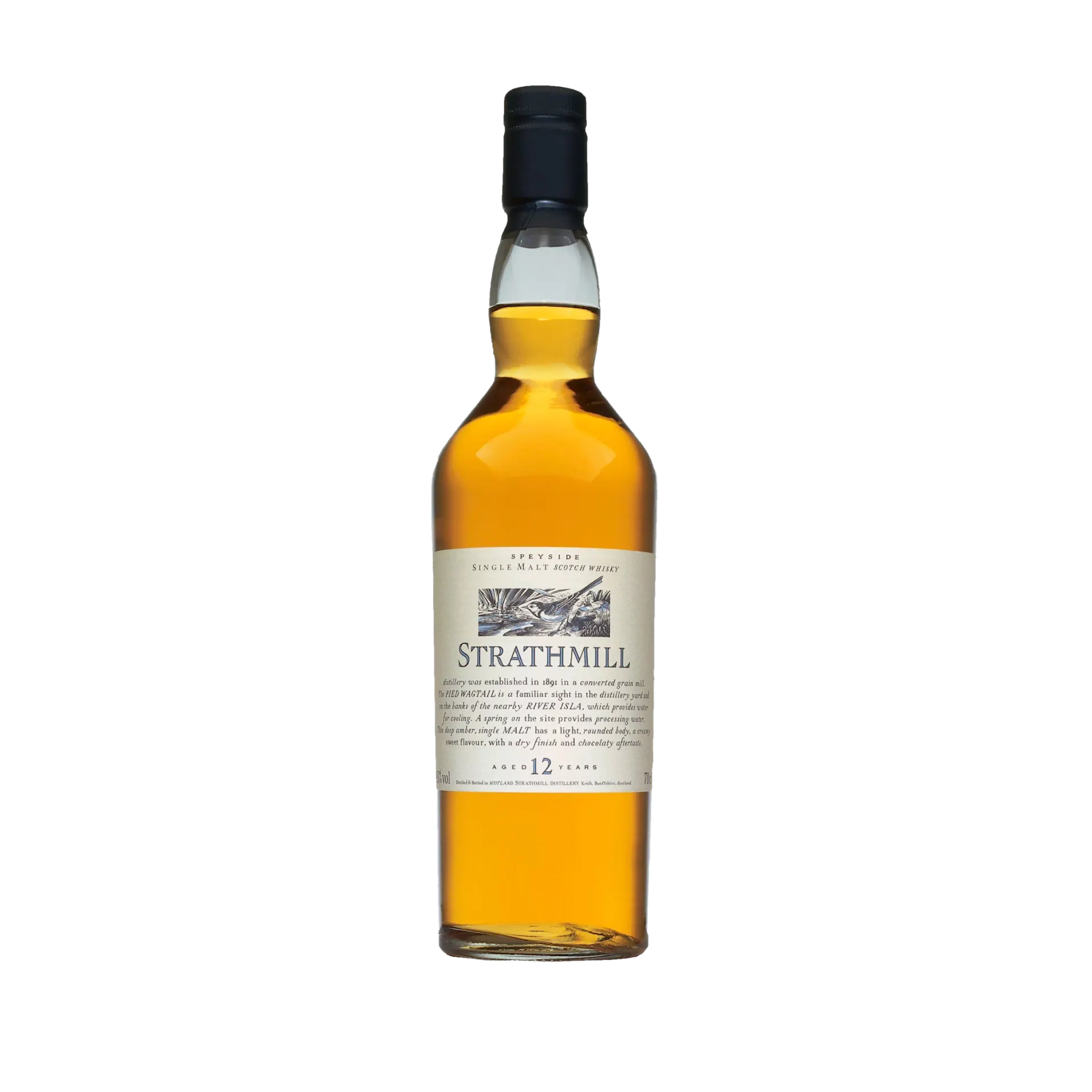 Strathmill 12 Year Old Flora & Fauna Single Malt Whisky, 70cl