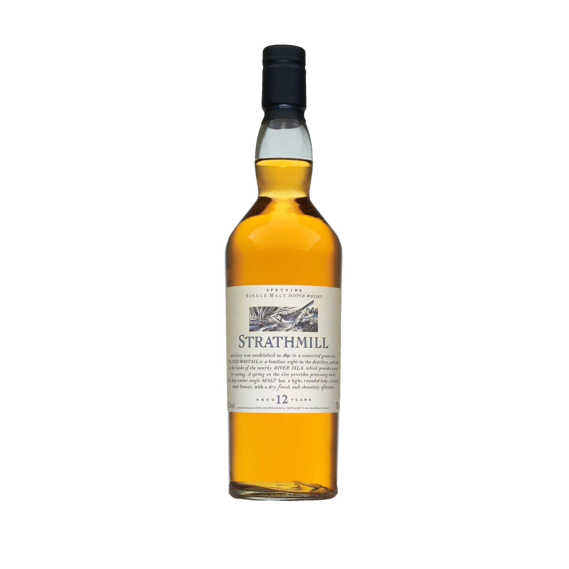Strathmill 12 Year Old Flora & Fauna Single Malt Whisky, 70cl