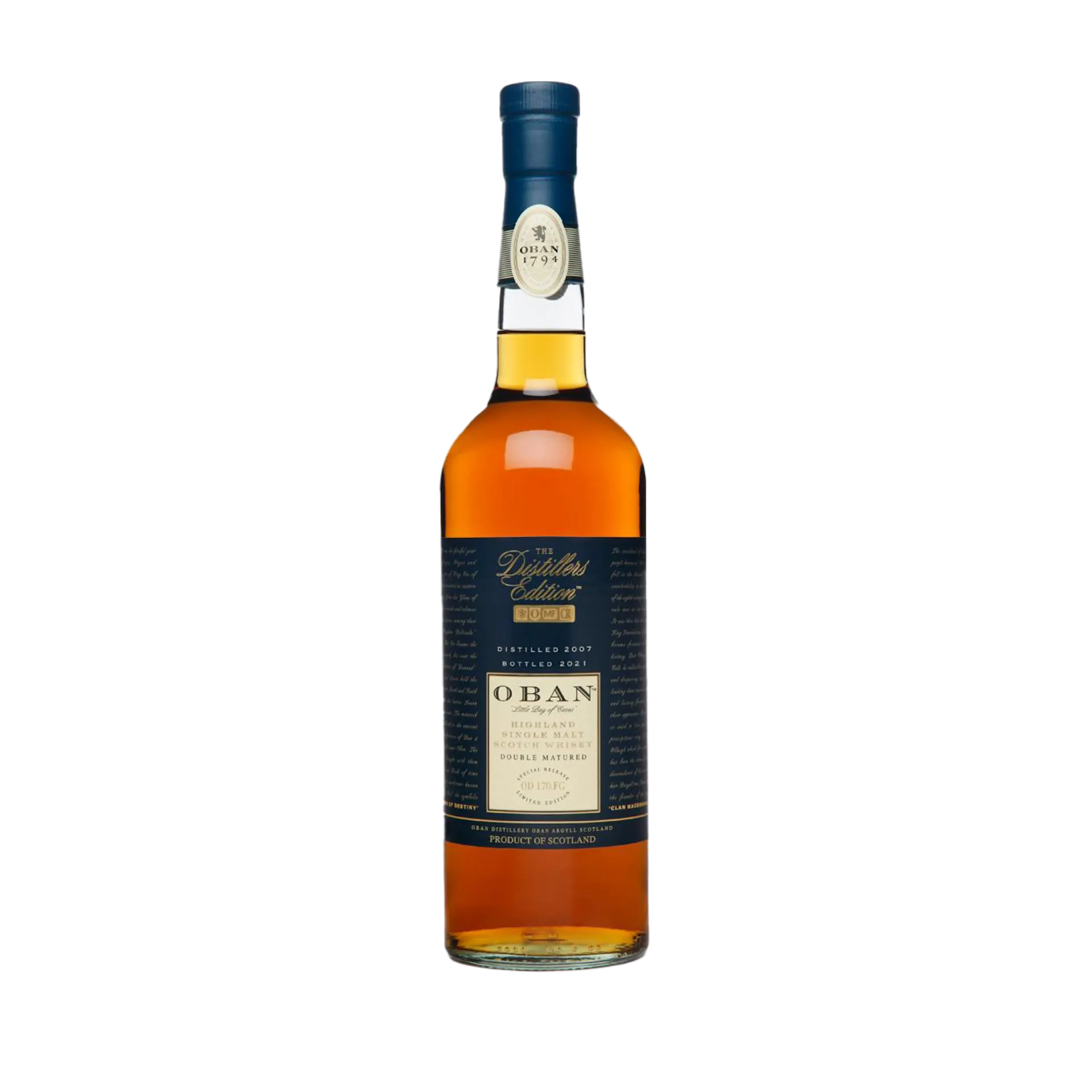Oban Distillers Edition Single Malt Scotch Whisky, 750ml