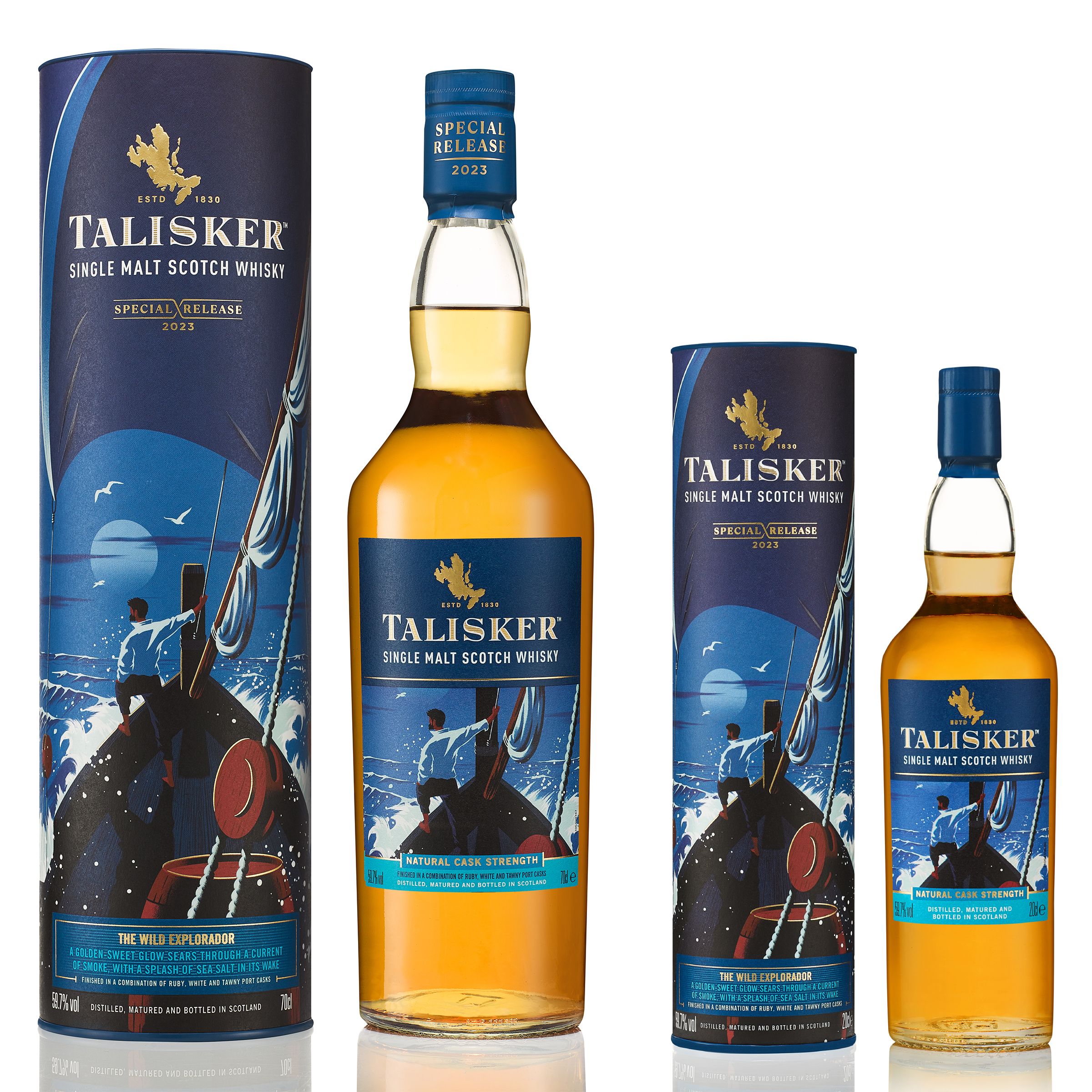 Talisker Special Release 2023 Single Malt Scotch Whisky Bundel 1x20cl 1x70cl