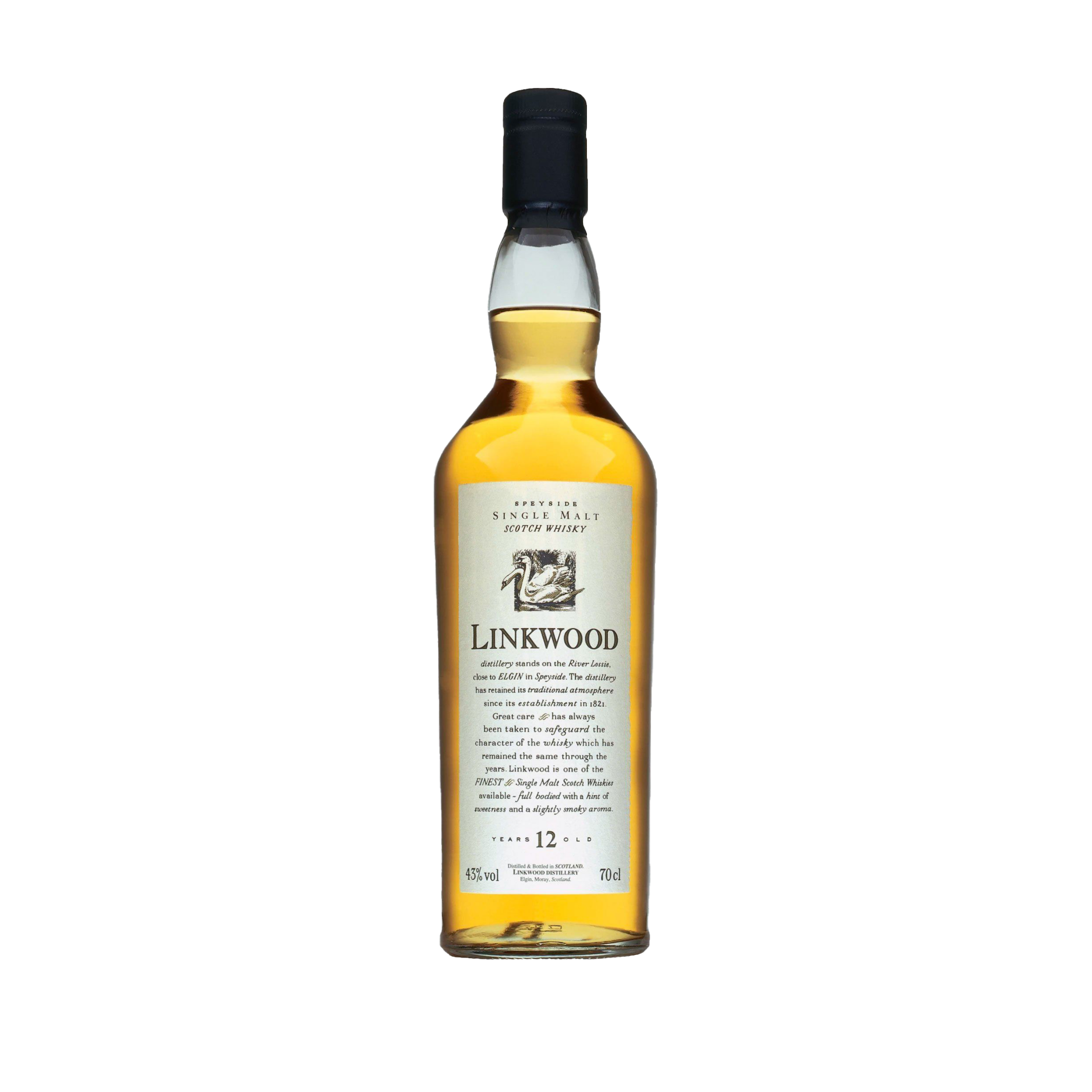 Linkwood 12 Year Old Flora & Fauna Single Malt Whisky, 70cl