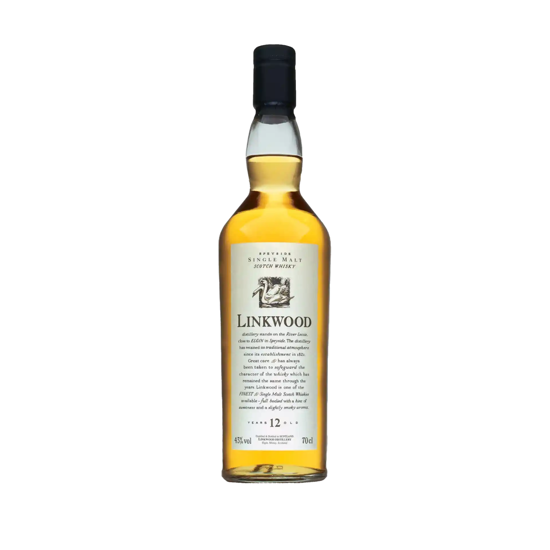 Linkwood 12 Year Old Flora & Fauna Single Malt Whisky, 70cl