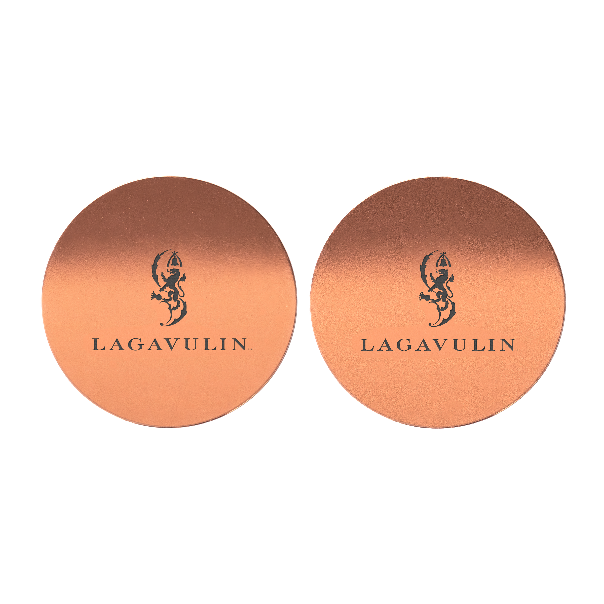 Lagavulin Copper Coaster, 2pcs.