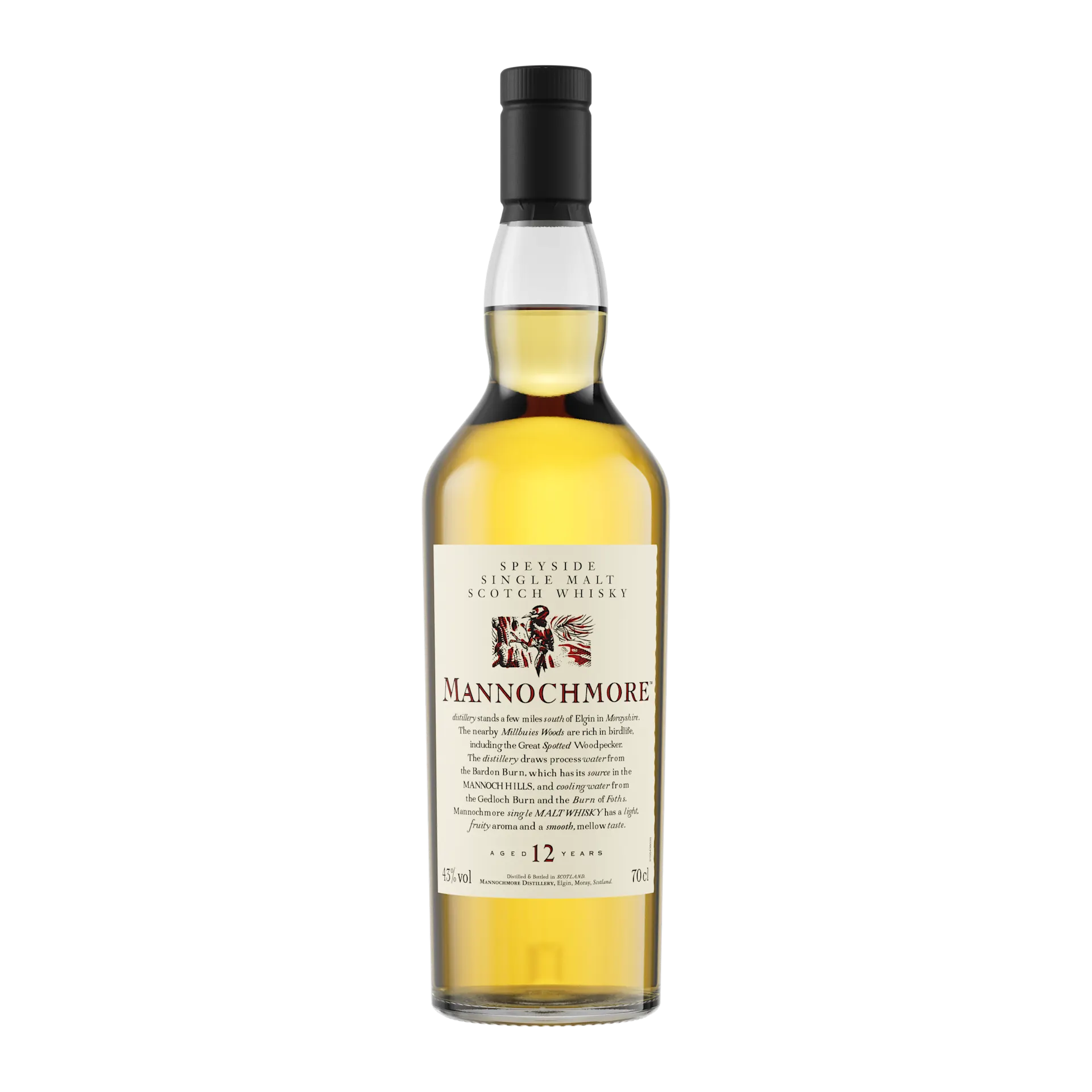Video - Mannochmore 12 Year Old Flora & Fauna Single Malt Whisky, 70cl NE