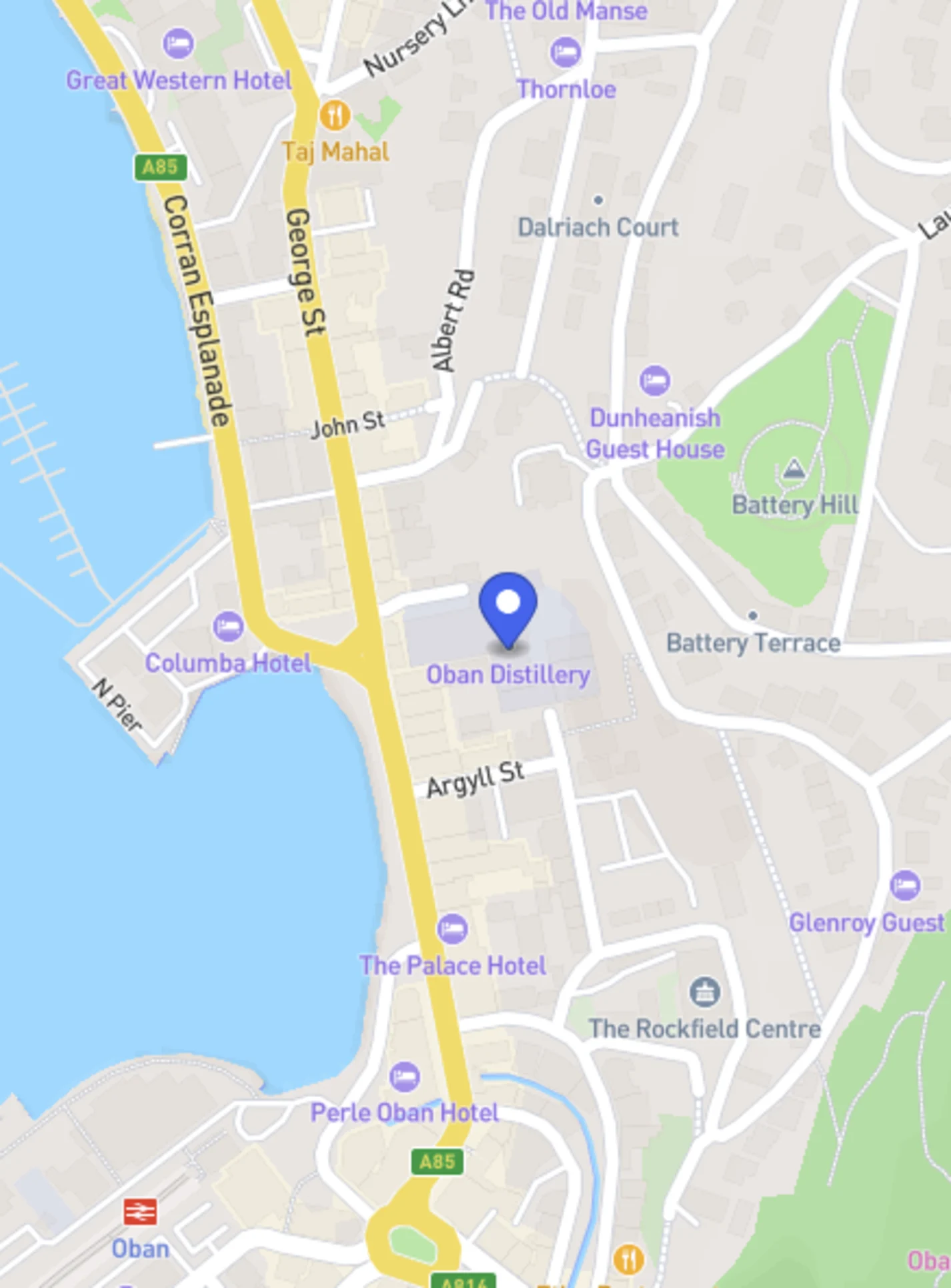 Oban Postcode Visit Oban | Whisky Distillery Tours | Malts GB