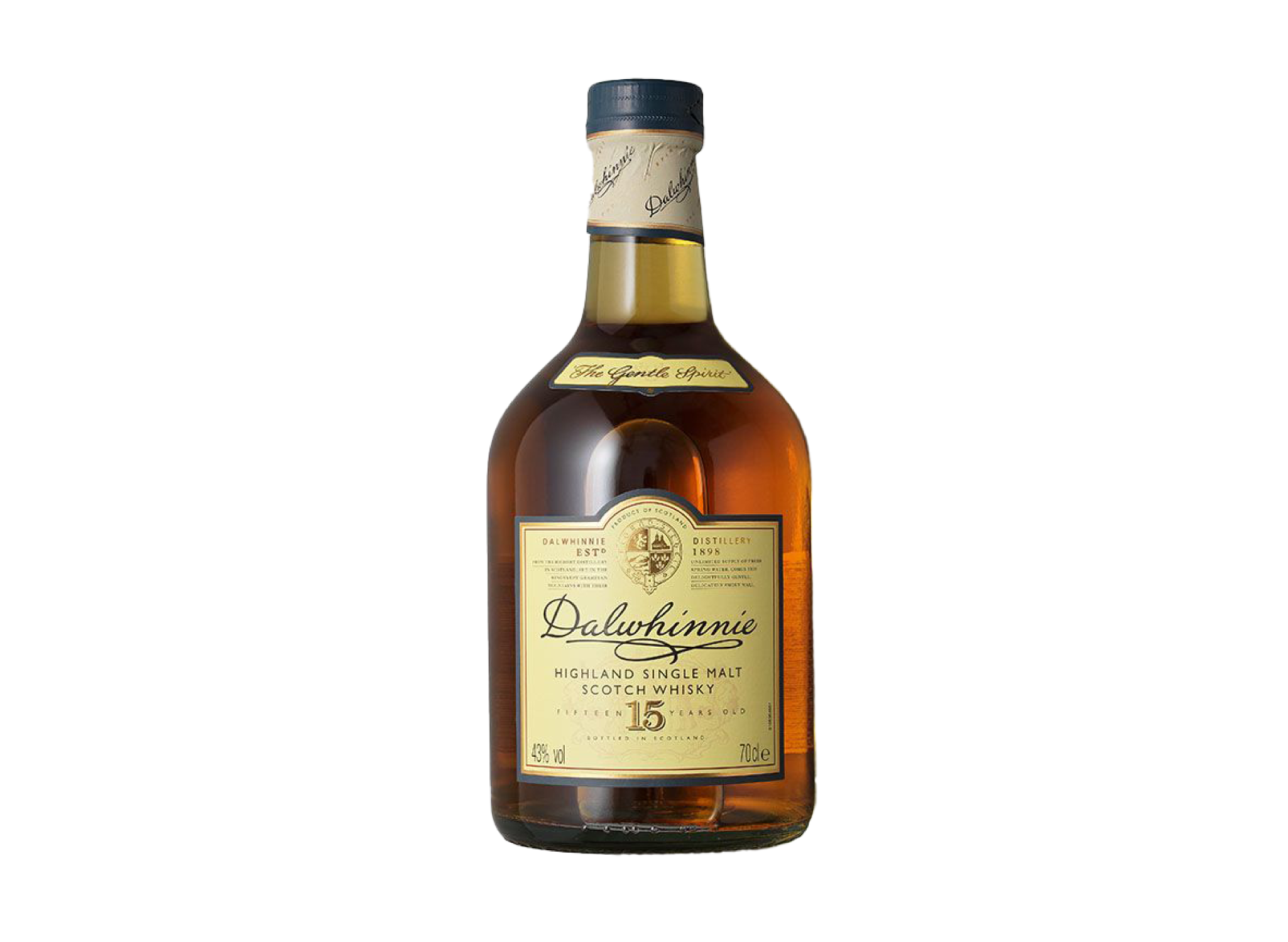 Dalwhinnie 15 Jaar Oude Single Malt Scotch Whisky, 70cl