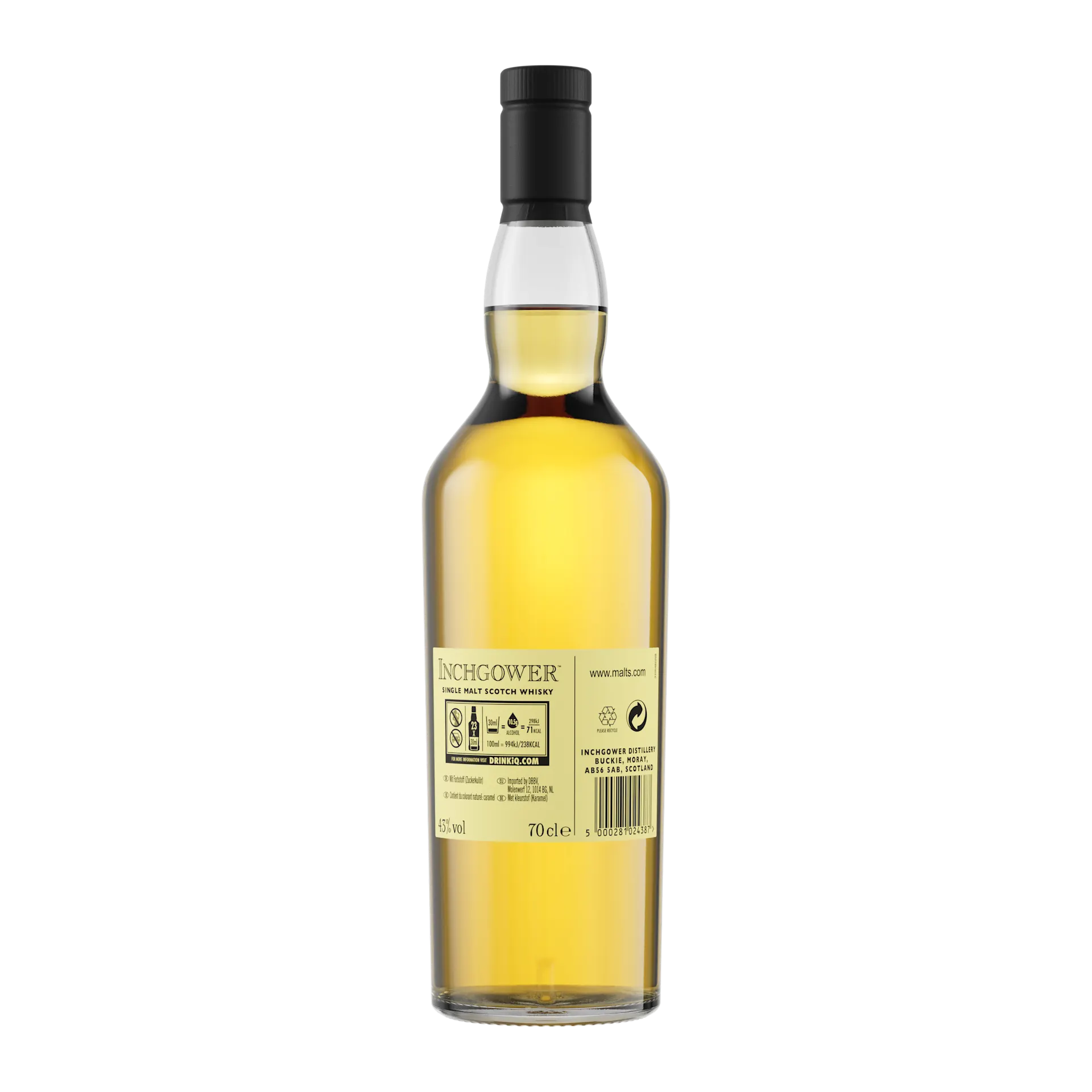 Inchgower 14 Year Old Flora & Fauna Single Malt Whisky, 70cl Back