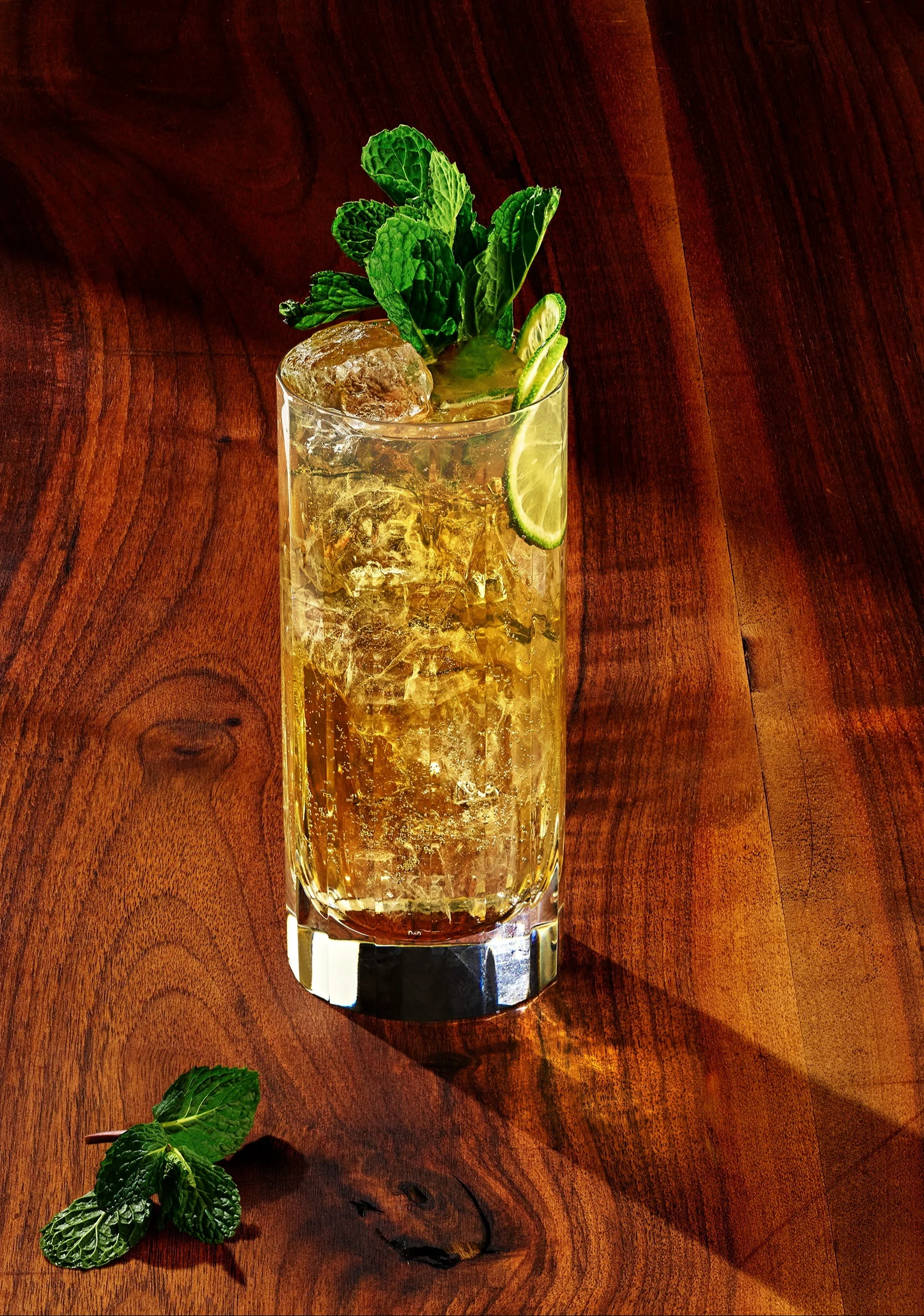 Kentucky Mule Cocktail in a glass