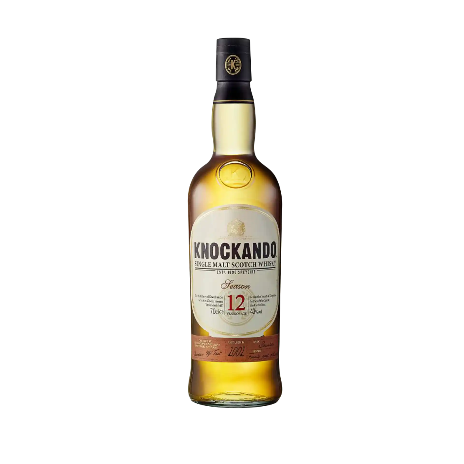 Knockando 12 Year Old Single Malt Scotch Whisky, 70cl