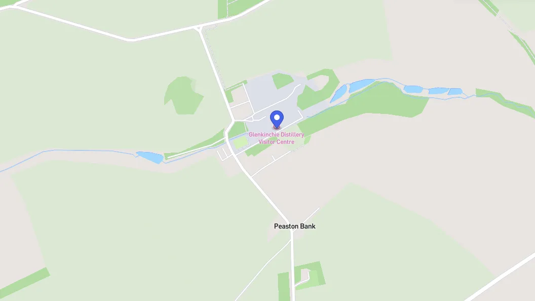 Map view of Glenchinkie distillery