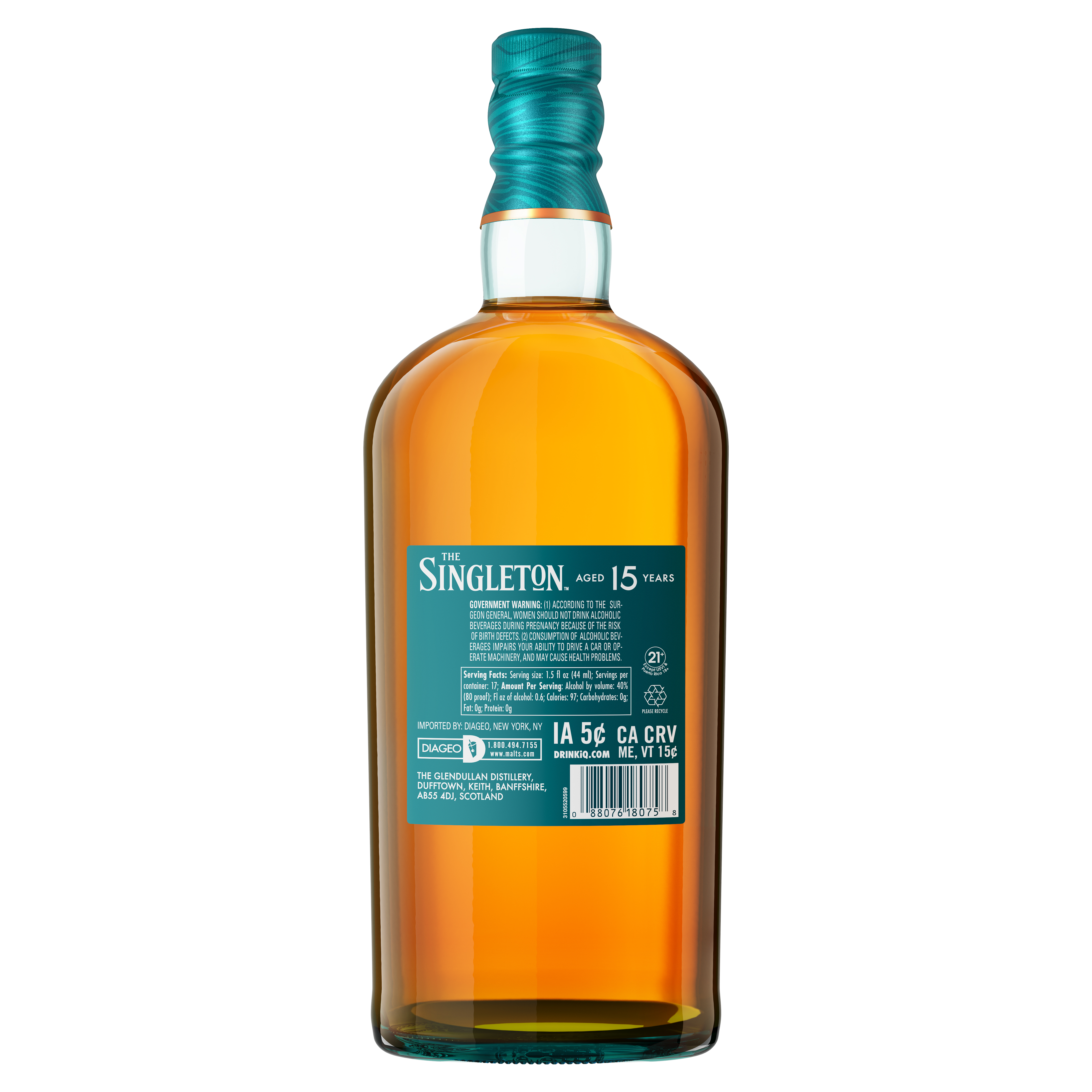 The Singleton of Glendullan 15 Year Old, 750ml | Malts