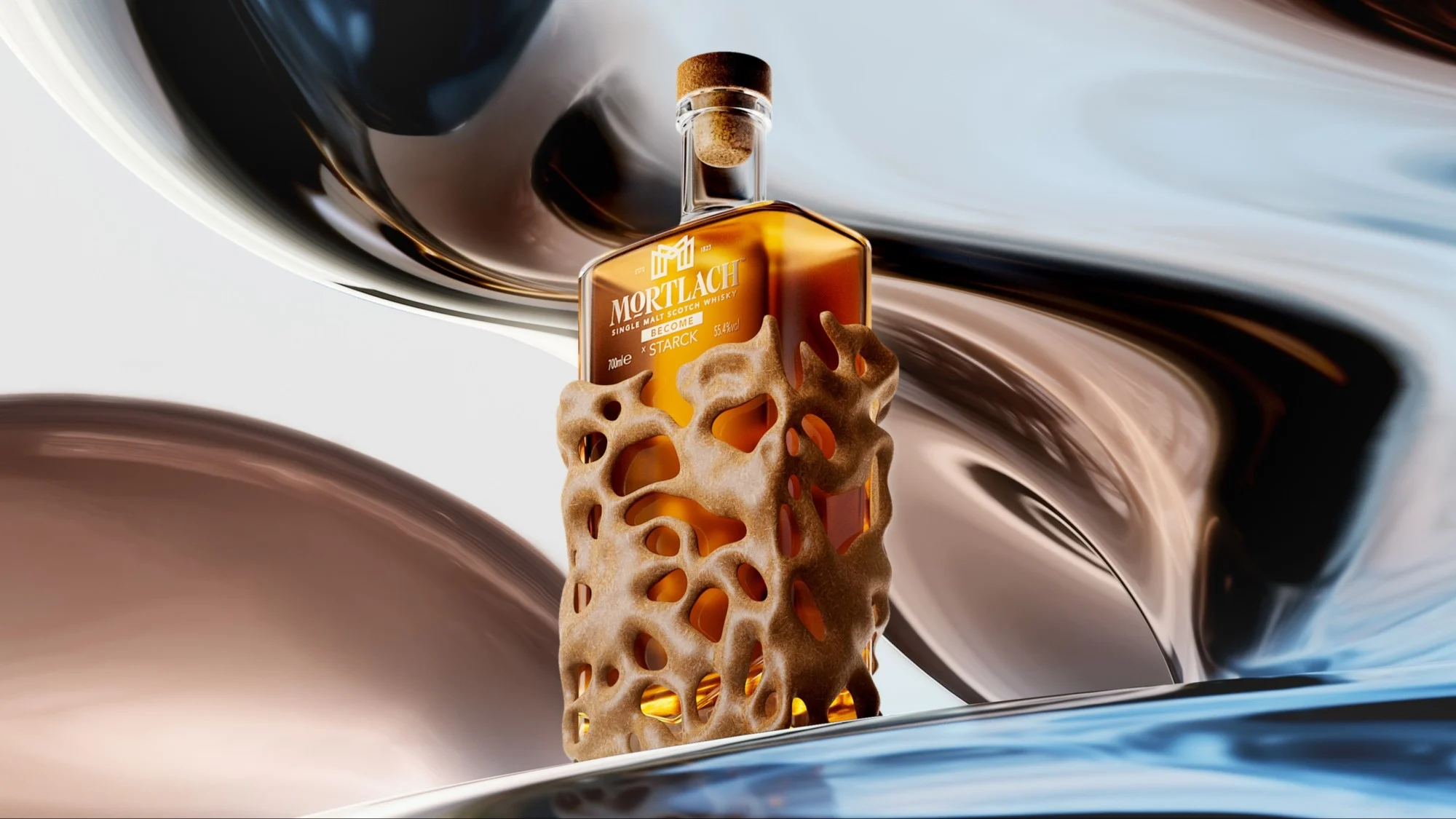 Mortlach x Starck L’Evolution Collection Become Single Malt Scotch Whisky, 70cl