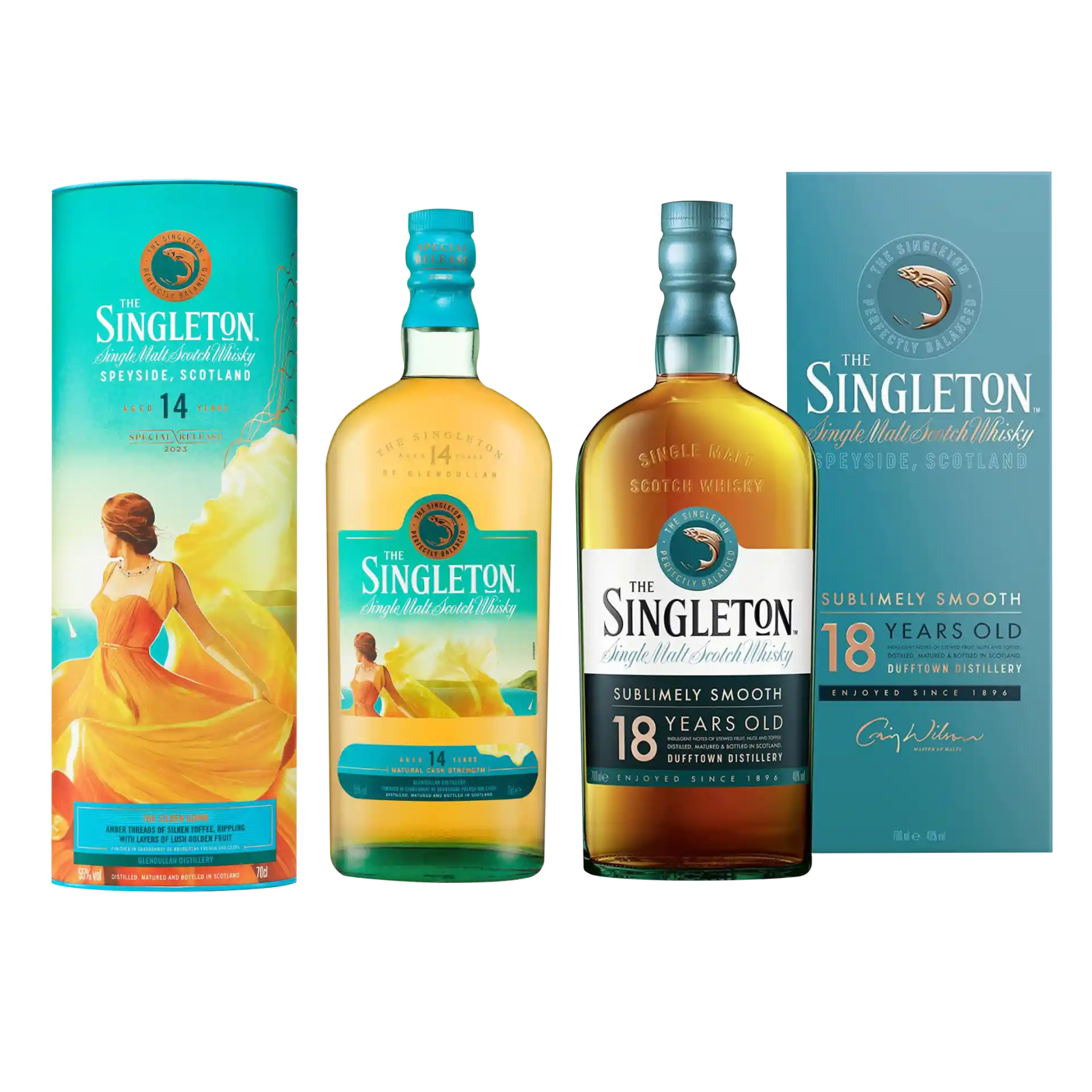 The Singleton 14 Year Old Special Release 2023 & The Singleton 18 Year Old, 2x70cl