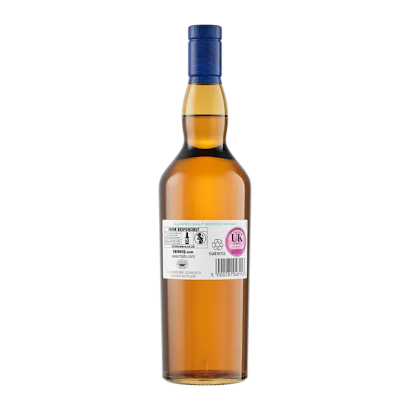 Collectivum XXVIII Blended Malt Scotch Whisky, 70cl - Back of Bottle