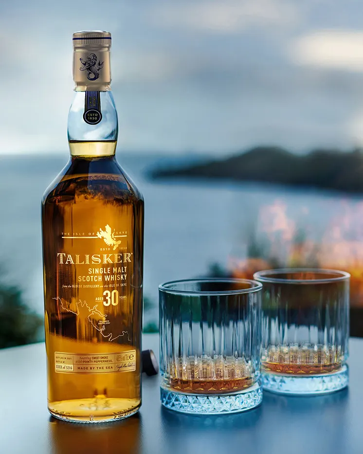 Talisker 30 Year Old, Single Malt Scotch Whisky FPDP Lifestyle