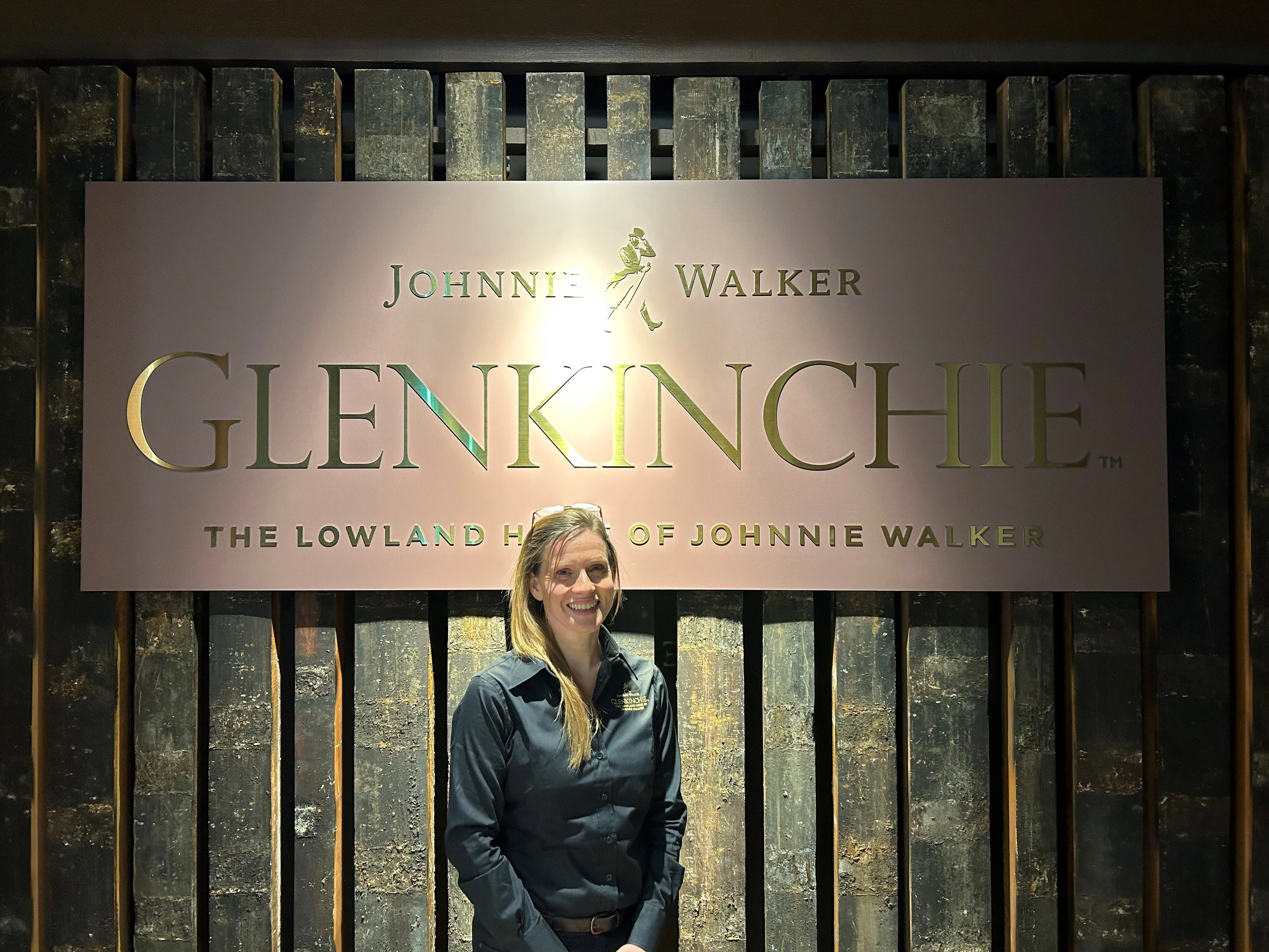 Kirsten Wilson, a site operator at Diageo distilleries including Lagavilin