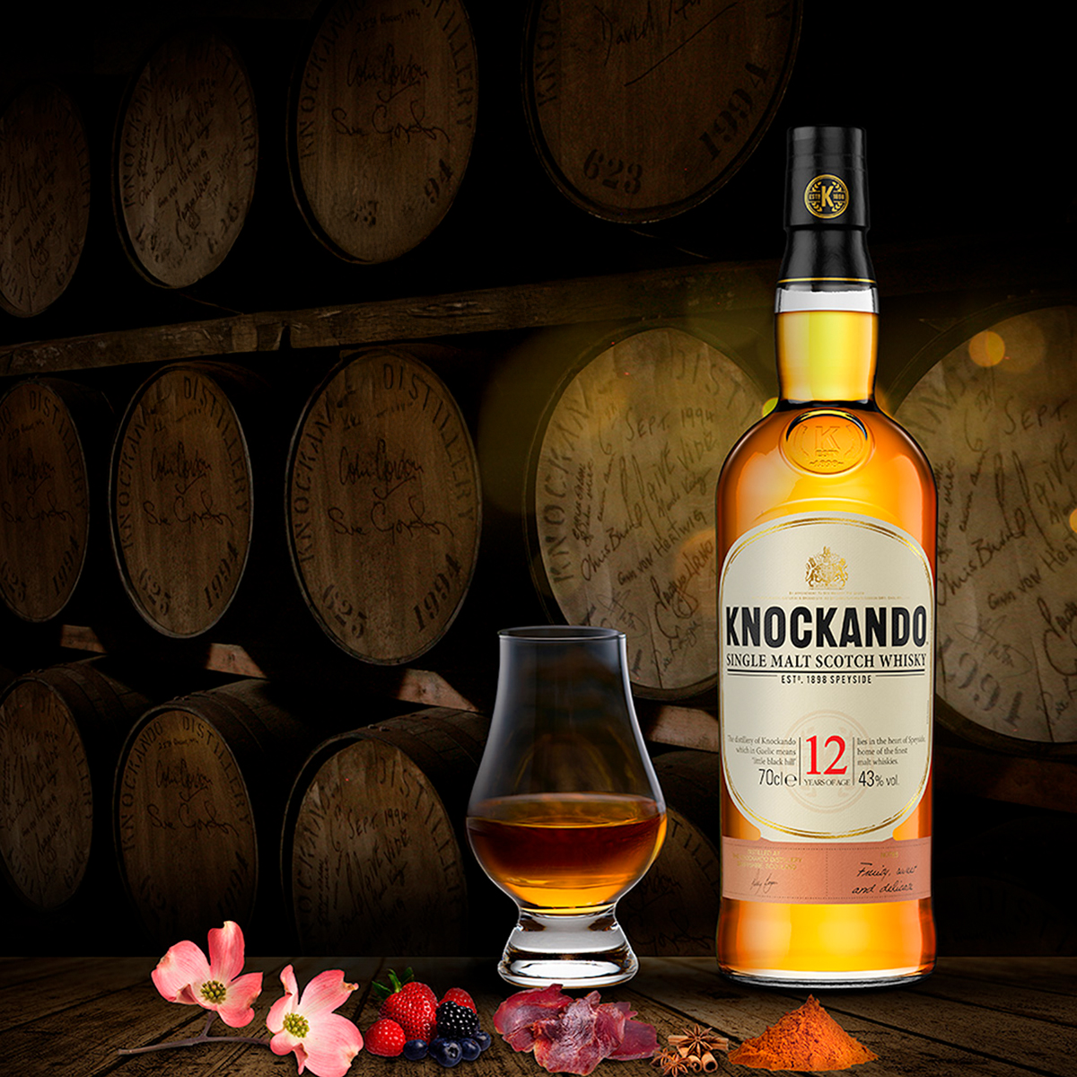 Knockando 12年, 700ml