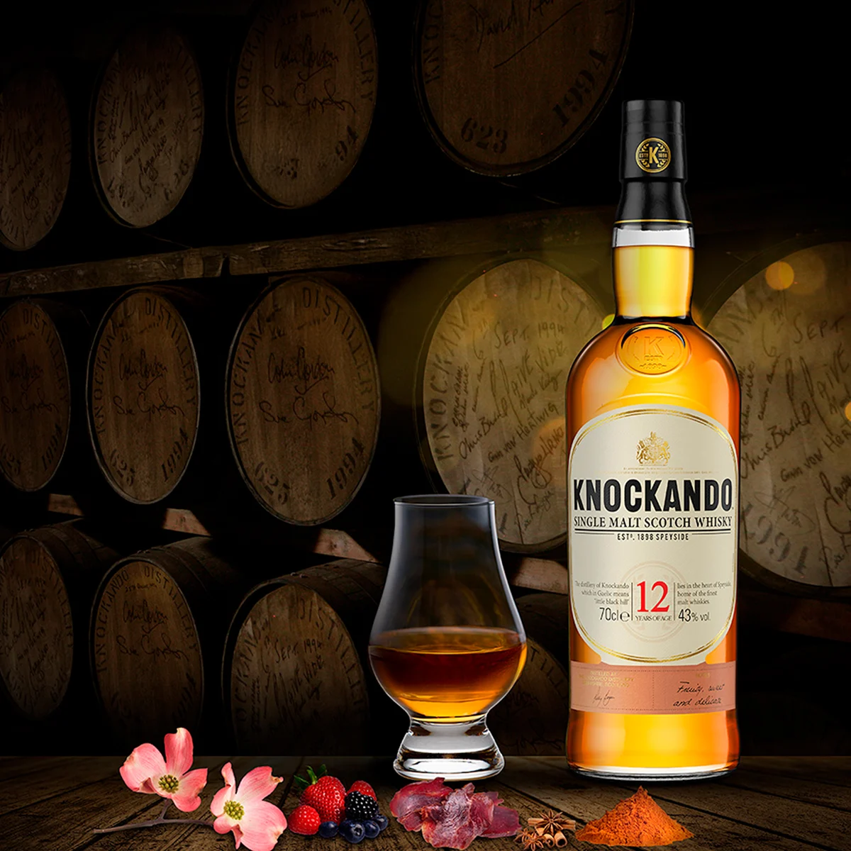 Knockando 12年, 700ml