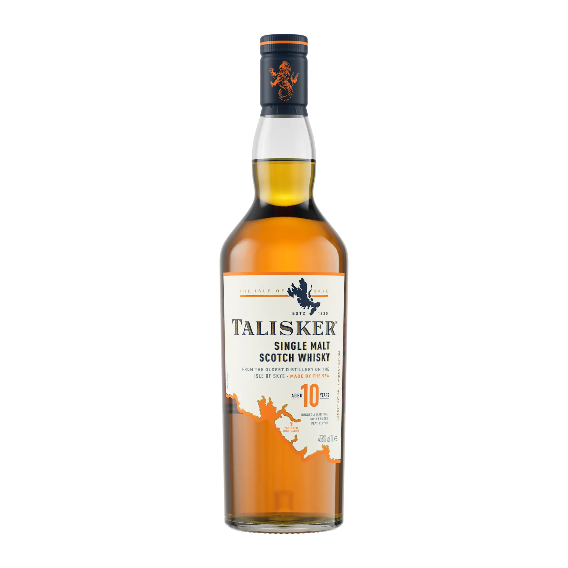 Video Talisker 10 Year Old Single Malt Scotch Whisky, 70cl NE