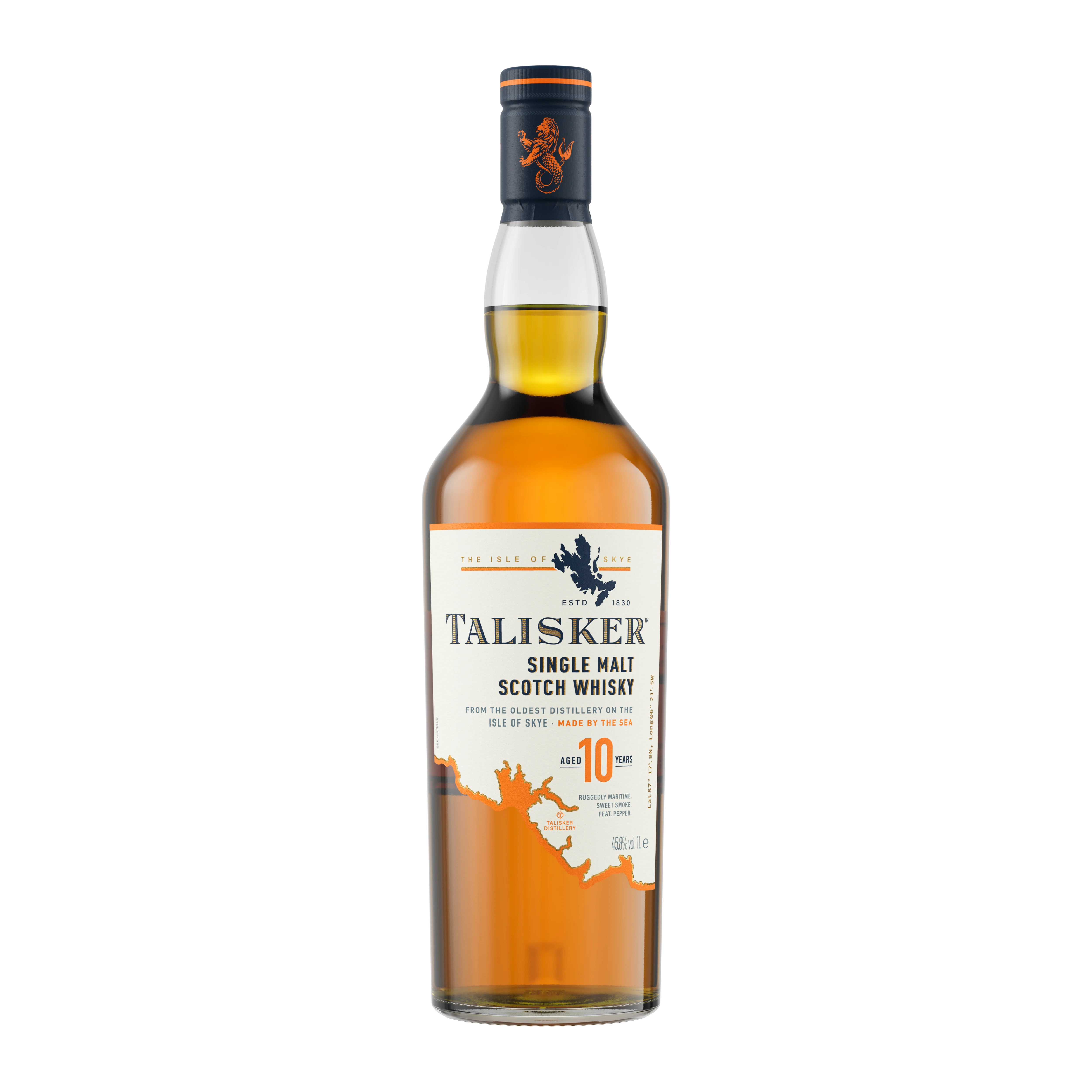 Talisker 10 Year Old Single Malt Scotch Whisky, 70cl NE