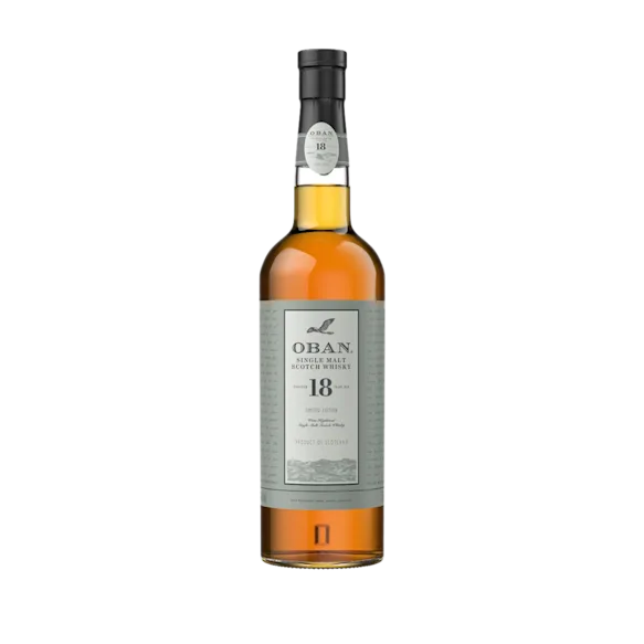 Oban 18 Year Old Single Malt Scotch Whisky, 750ml