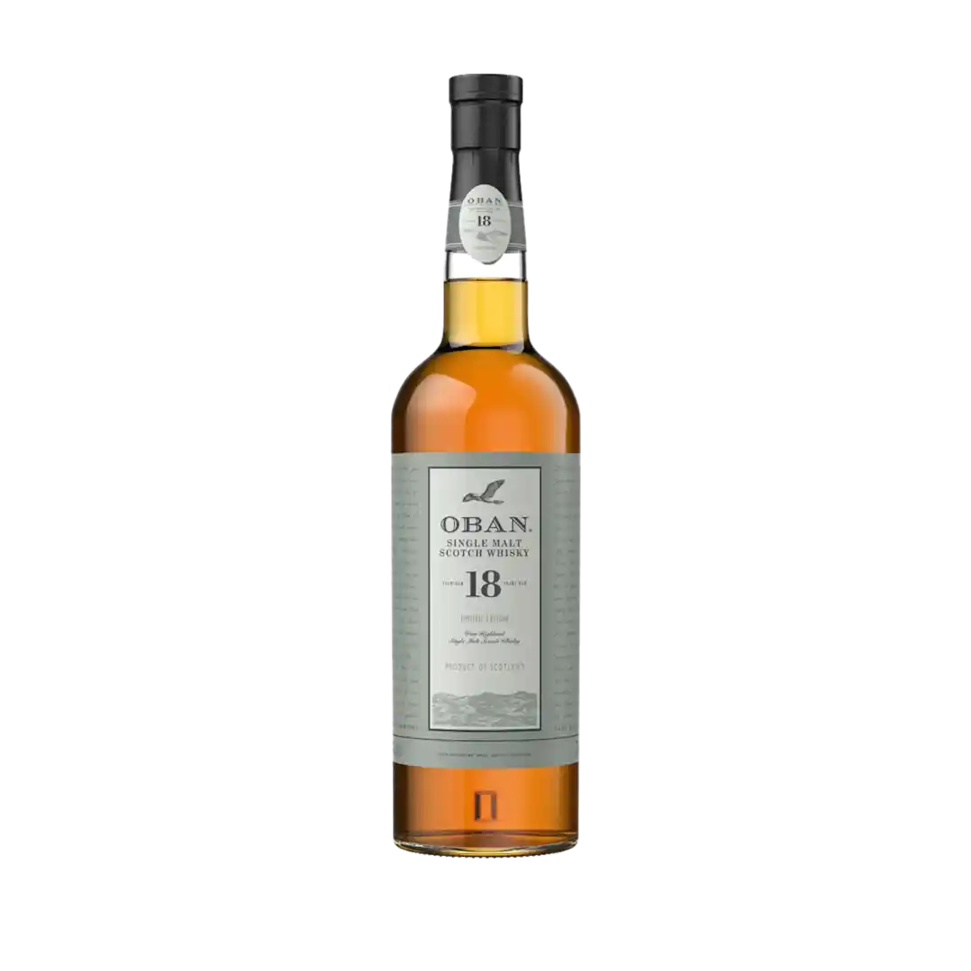 Oban 18 Year Old Single Malt Scotch Whisky, 750ml Malts US