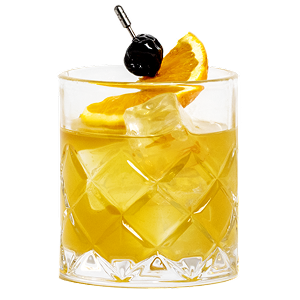 Whisky Sour Cocktail in a glass