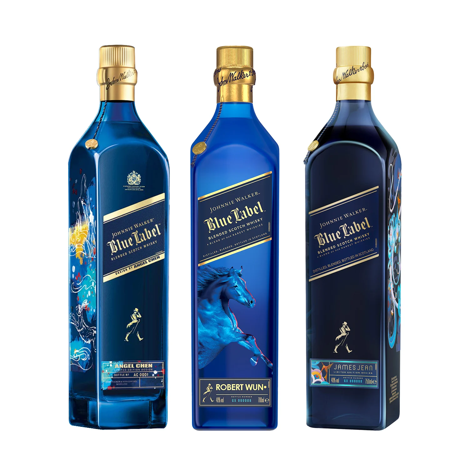 The Johnnie Walker Lunar New Year Trilogy Bundle 