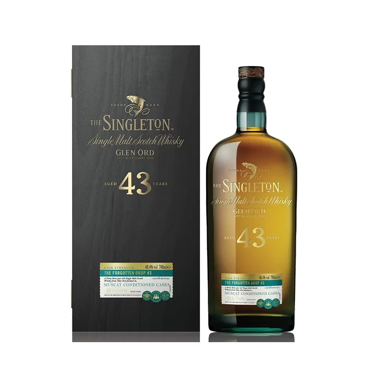 蘇格登窖藏系列43年威士忌原酒, 700ml