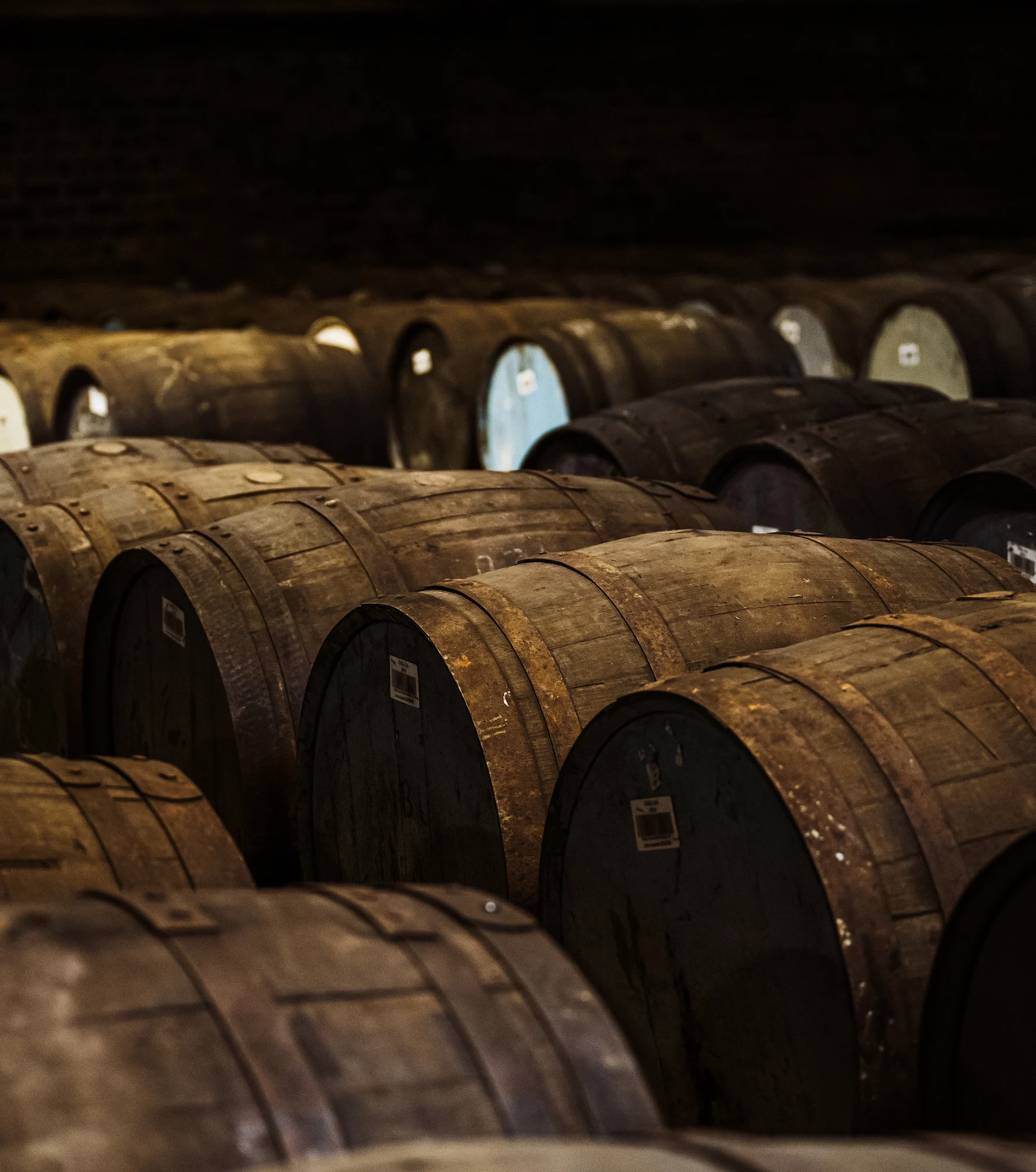 Whisky barrels