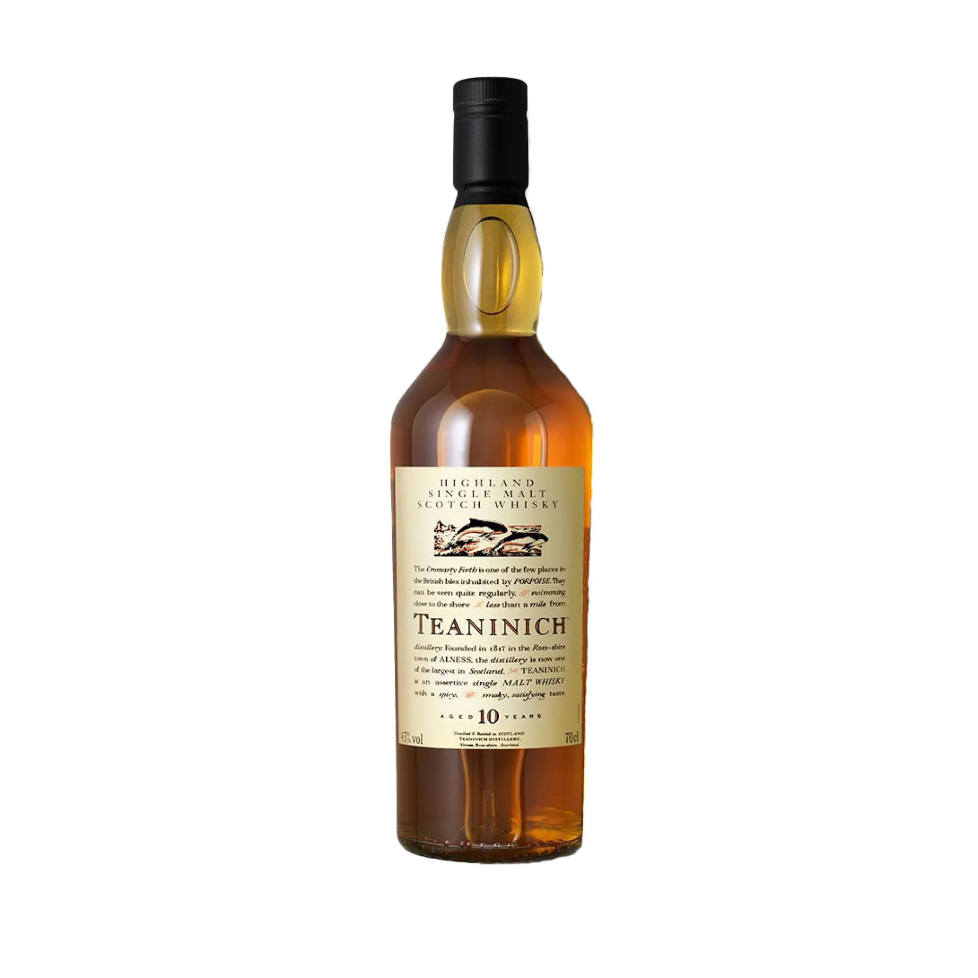 Teaninich 10 Jahre alter Flora & Fauna Single Malt Whisky, 70cl
