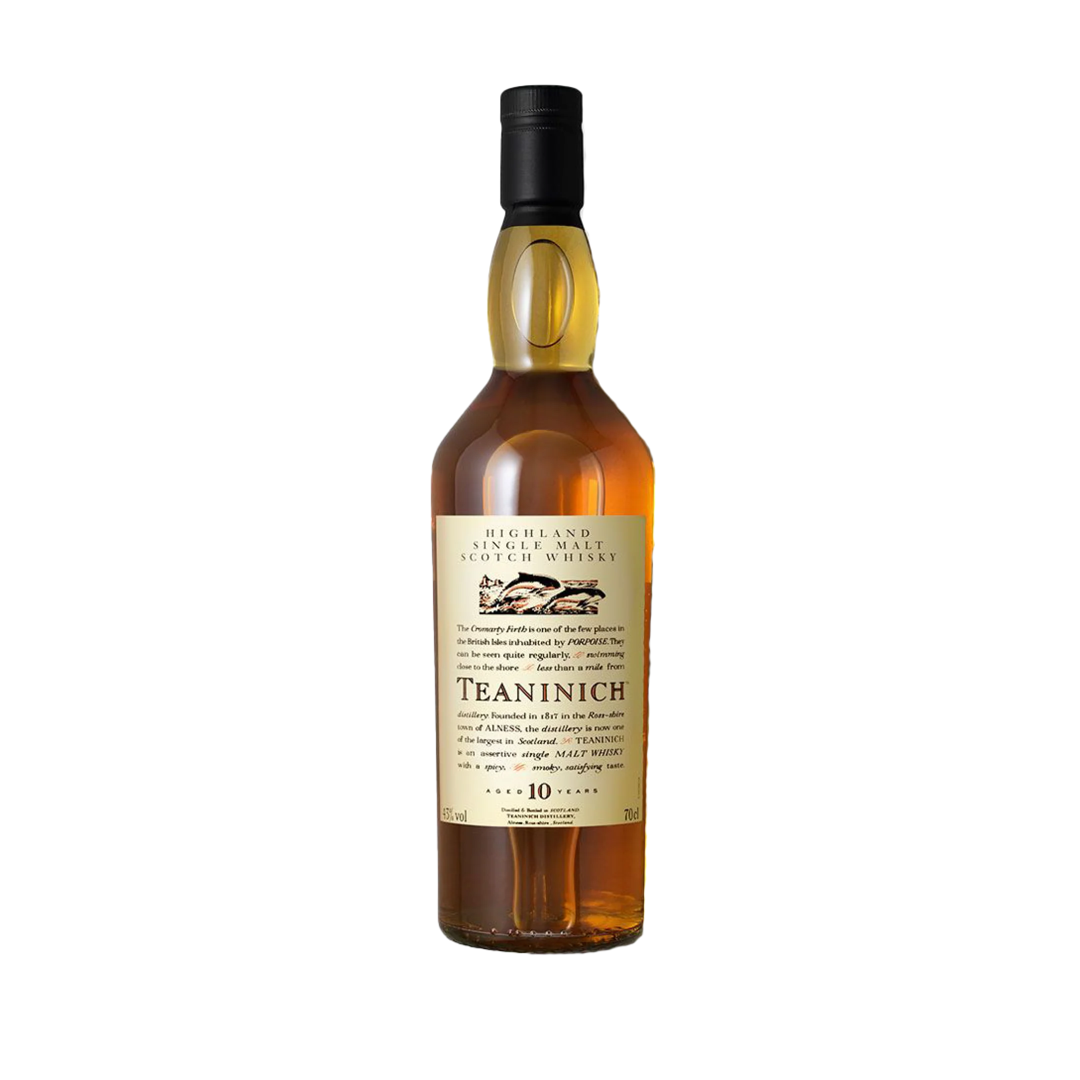 Teaninich 10 Year Old Flora & Fauna Single Malt Whisky, 70cl