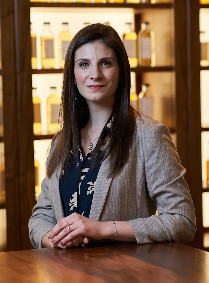 Aimee Robinson, a whisky specialist for Diageo