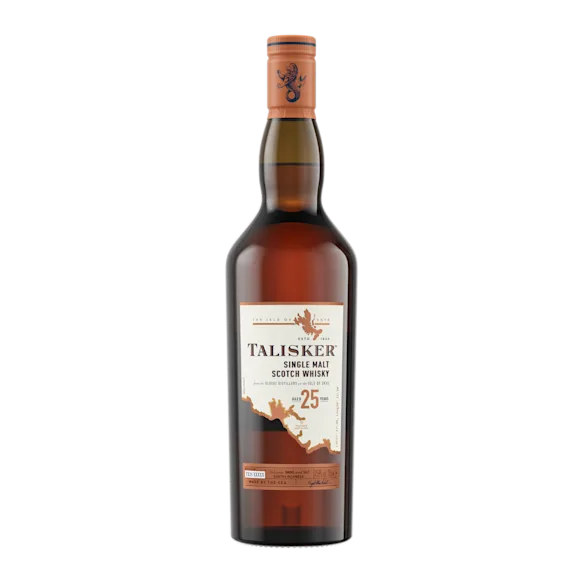 Talisker 25 Year Old Single Malt Scotch Whisky, 70cl