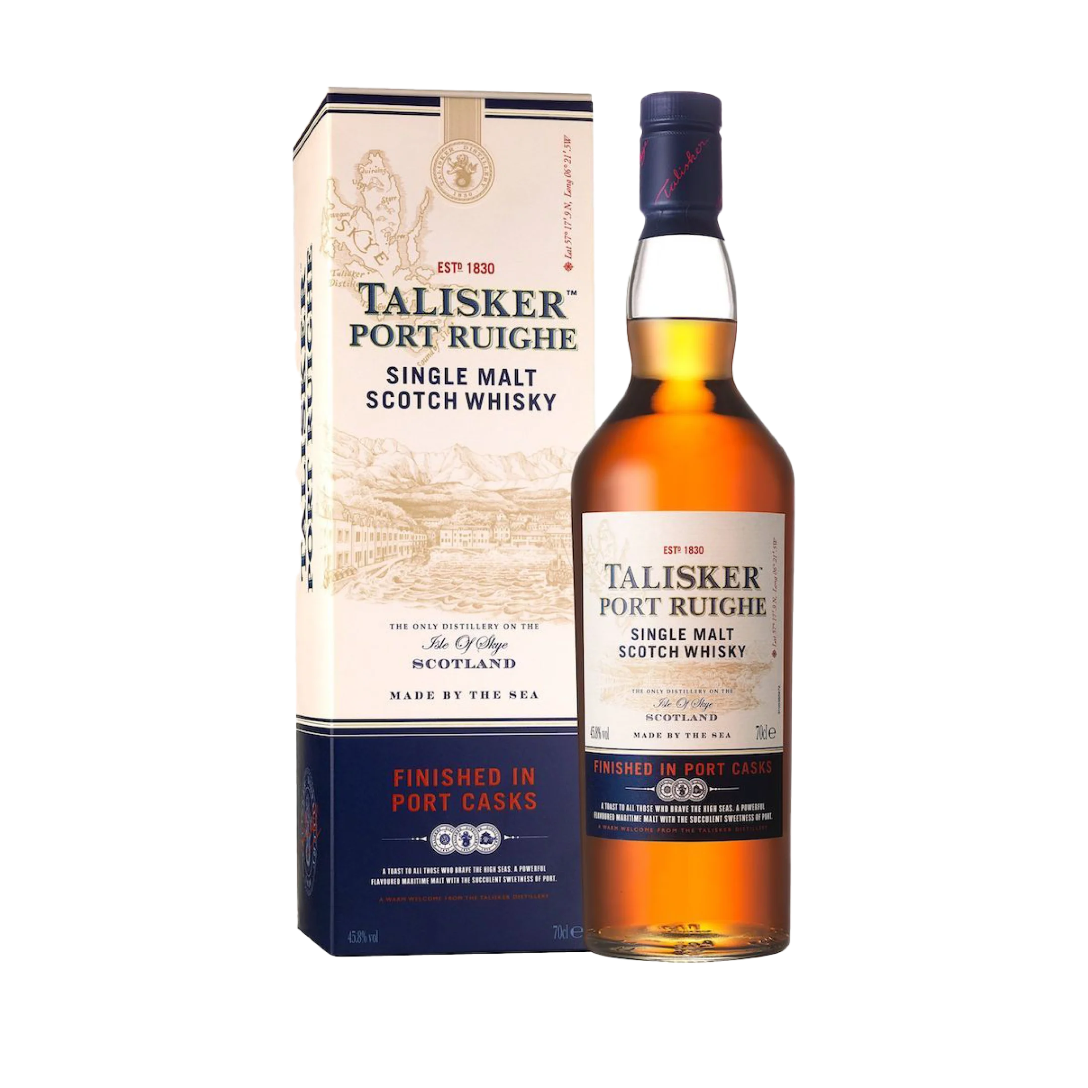 Talisker Port Ruighe Single Malt Scotch Whisky, 70cl