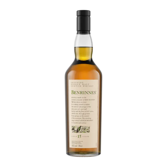 Benrinnes 15 Year Old Flora & Fauna Single Malt Whisky, 70cl