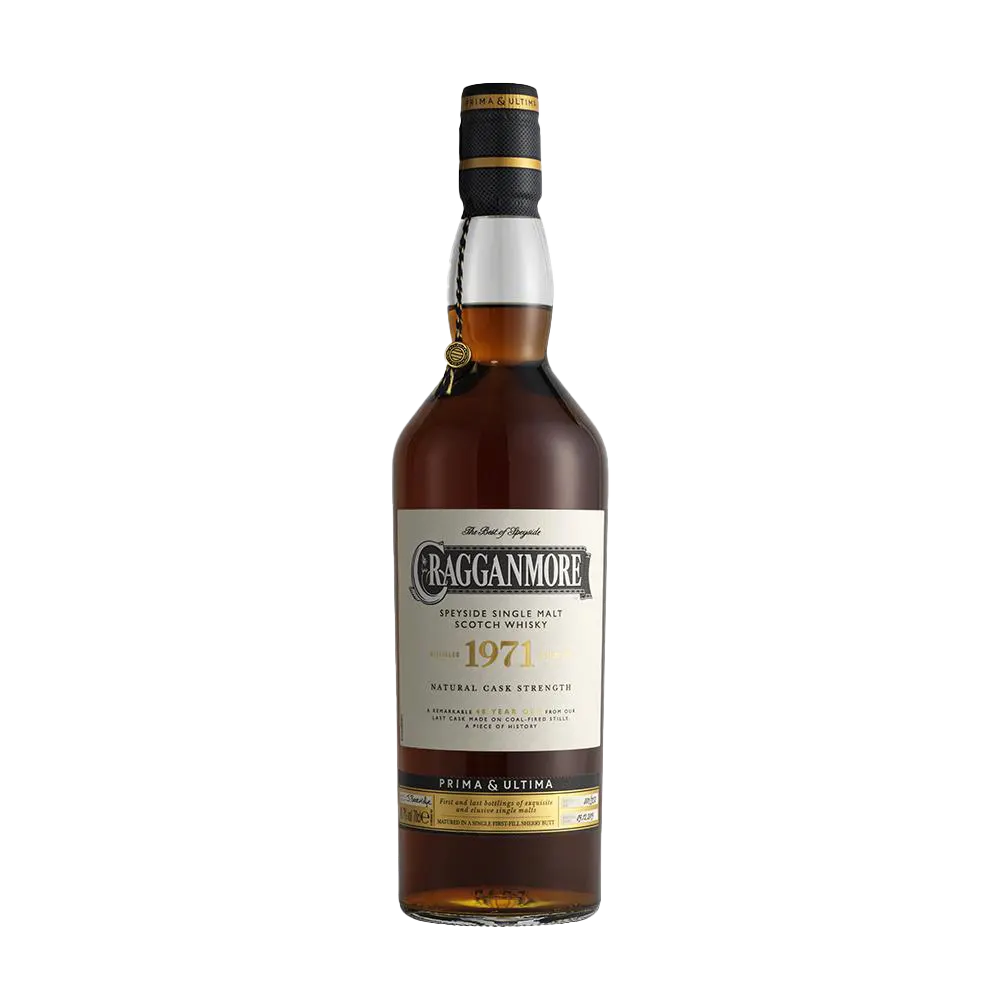 Cragganmore 1971 - Prima & Ultima First Release Front of Bottle