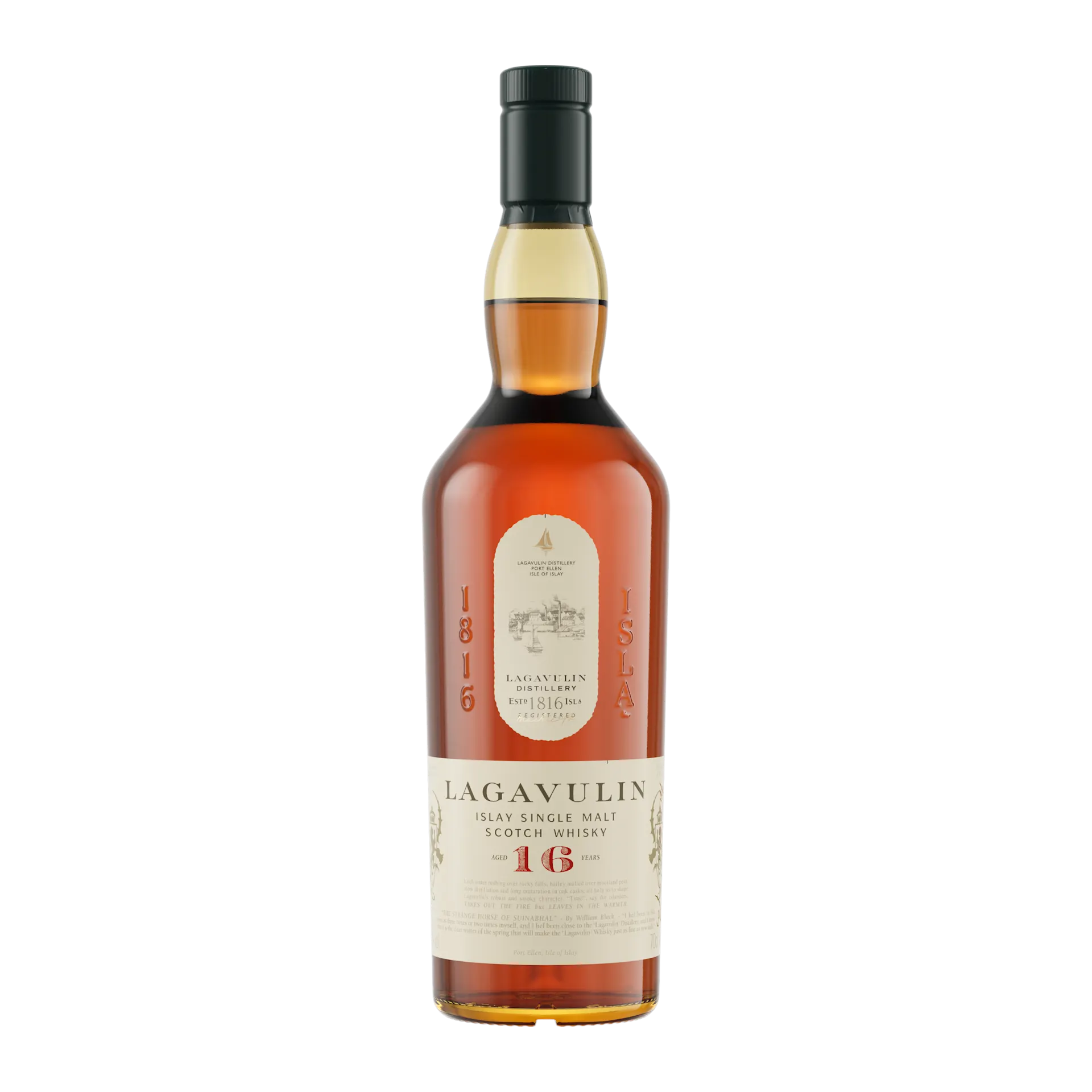 Video - Lagavulin 16 Year Old Single Malt Scotch Whisky, 70cl NE