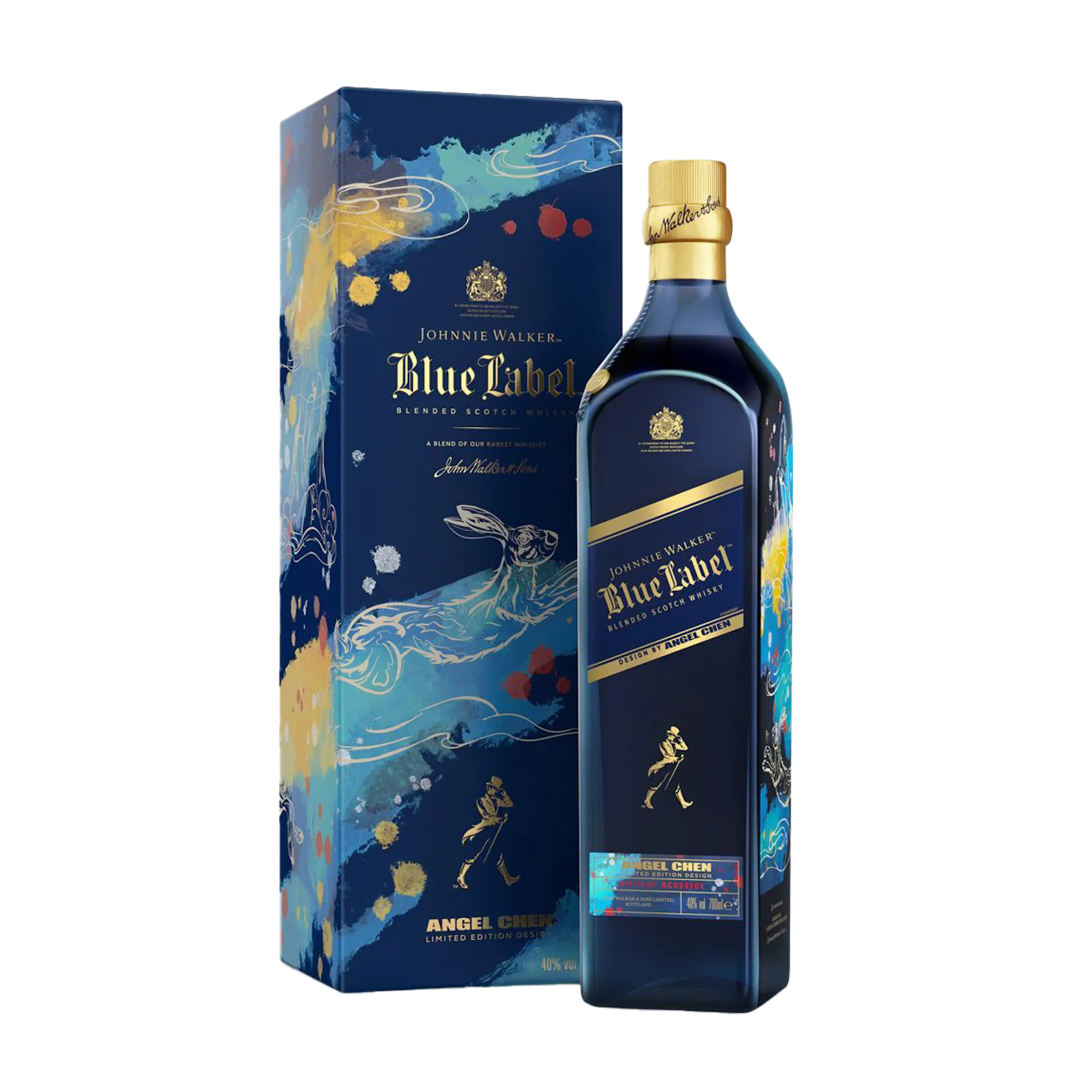 Johnnie Walker Blue Year of the Rabbit Blended Scotch Whisky, 70cl