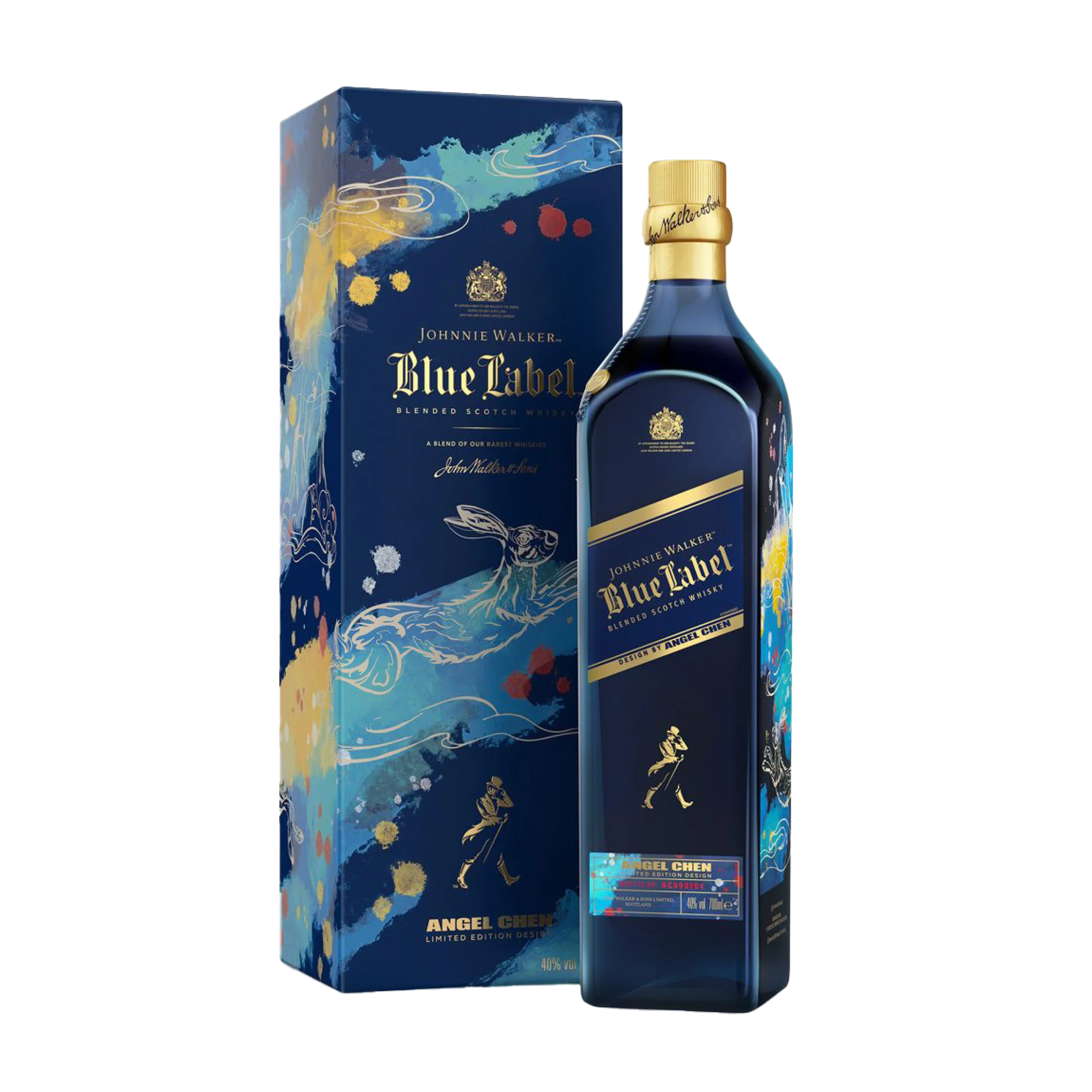 Johnnie Walker Blue Year of the Rabbit Blended Scotch Whisky, 70cl