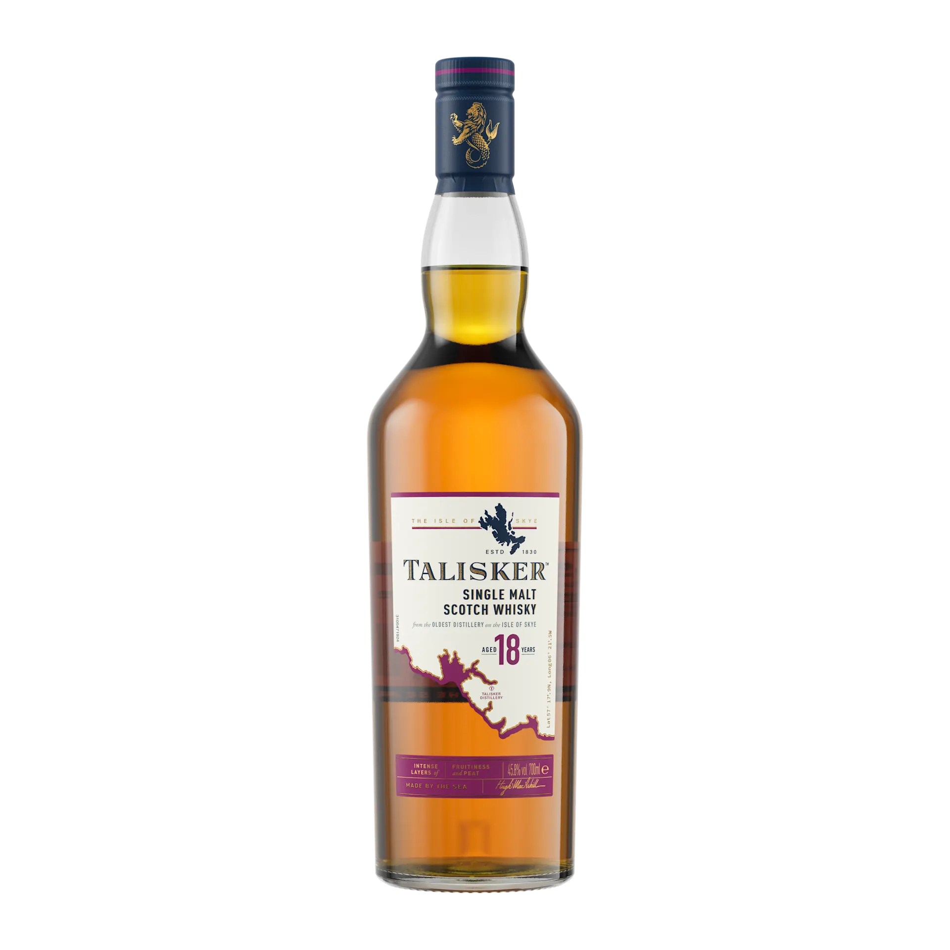 Video - Talisker 18 Year Old Single Malt Scotch Whisky, 70cl NE