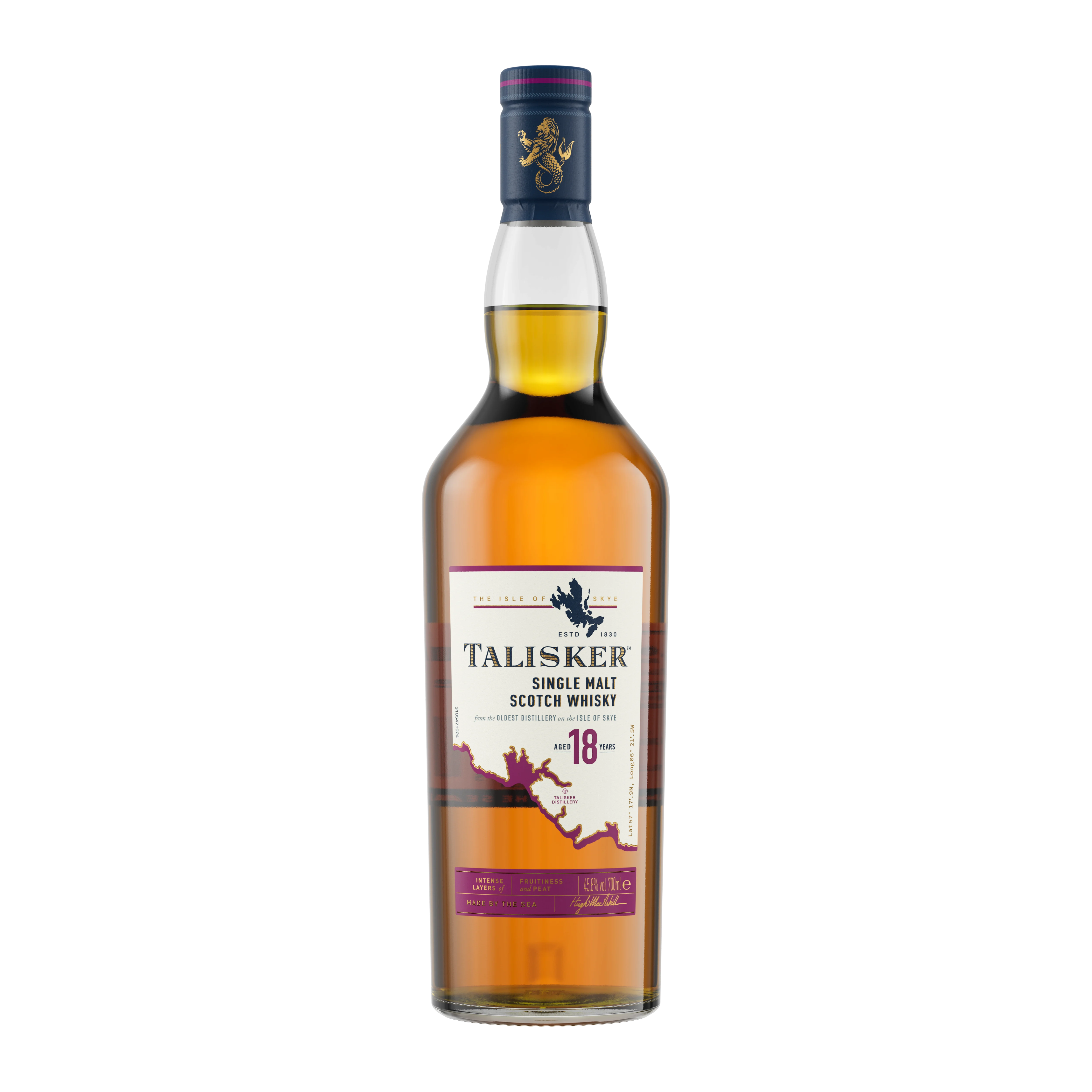 Talisker 18 Year Old Single Malt Scotch Whisky, 70cl 