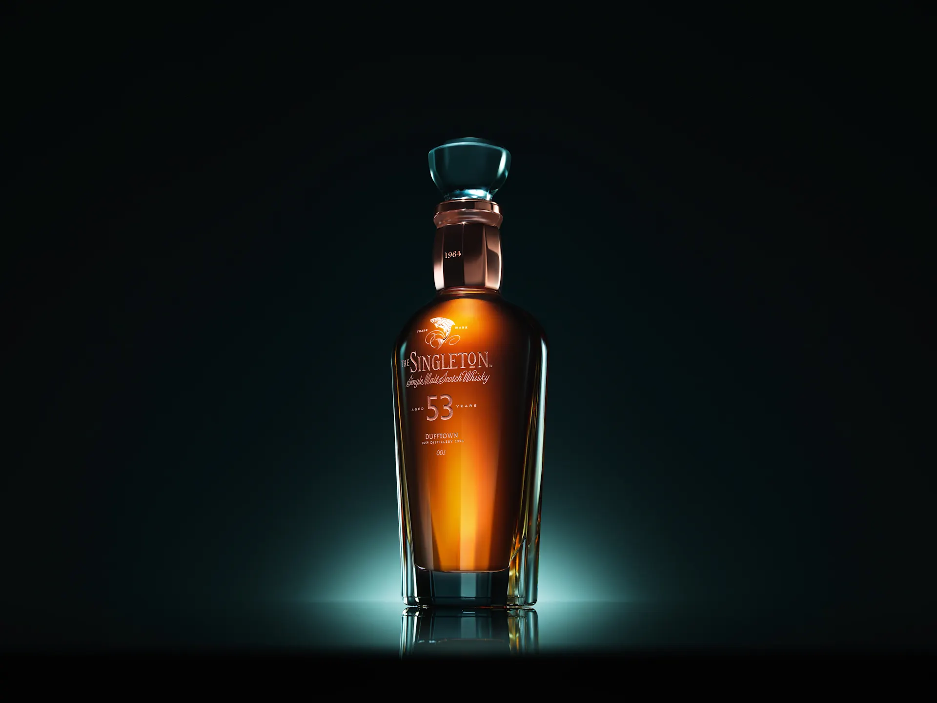 The Singleton of Dufftown, 53 Year Old, Single Malt Scotch Whisky Hero