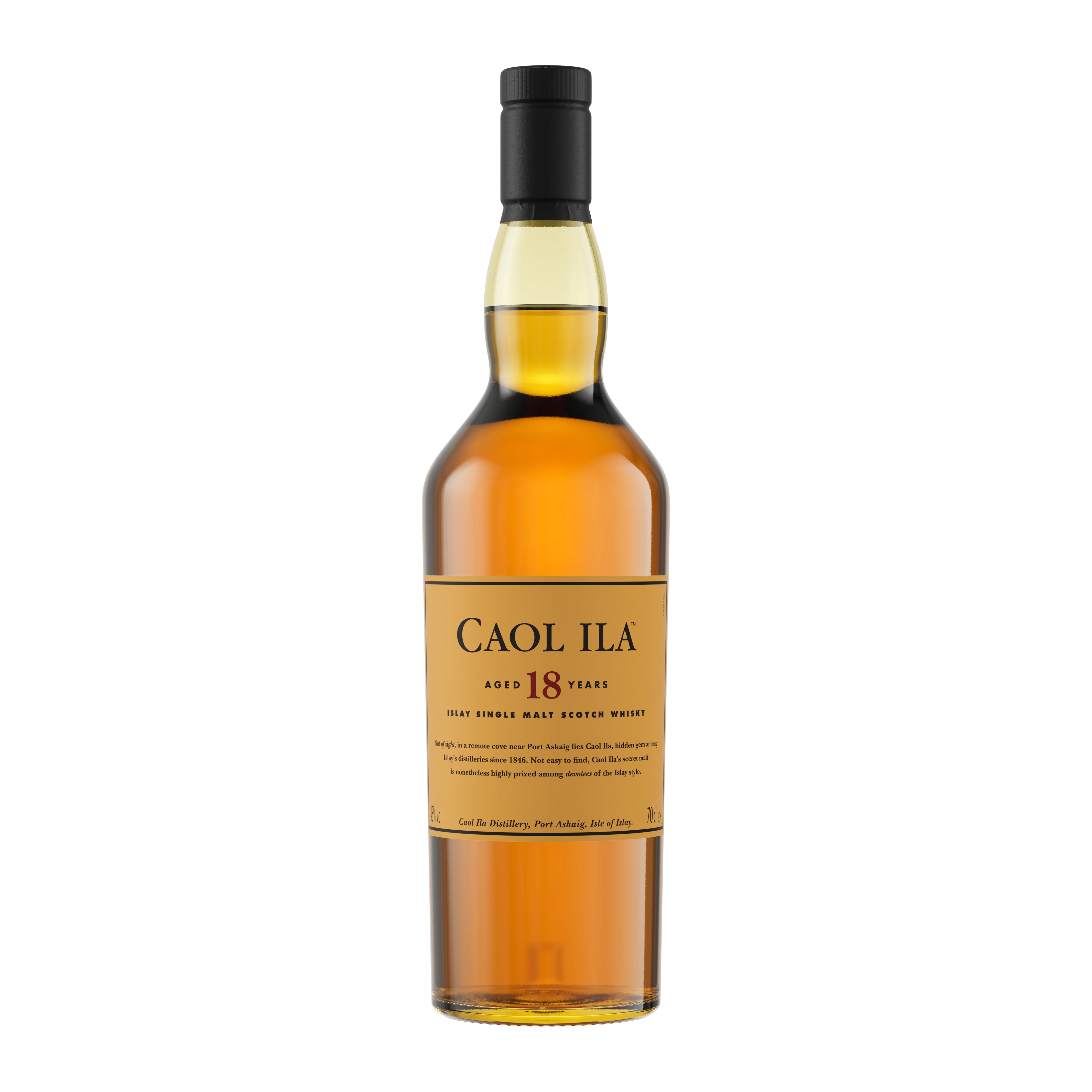 Video - Caol Ila 18 Year Old Islay Single Malt Scotch Whisky, 70cl NE