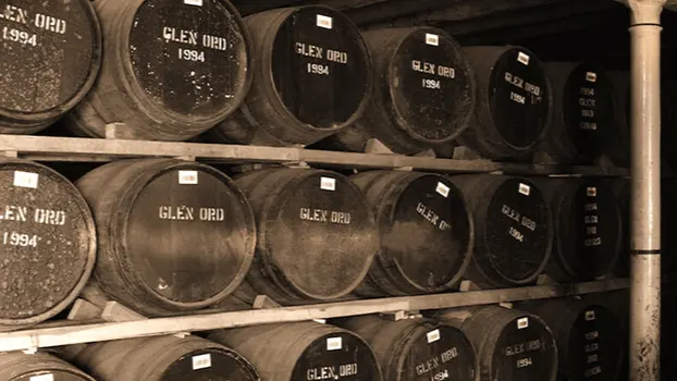 Glen ord Stack of Barrels